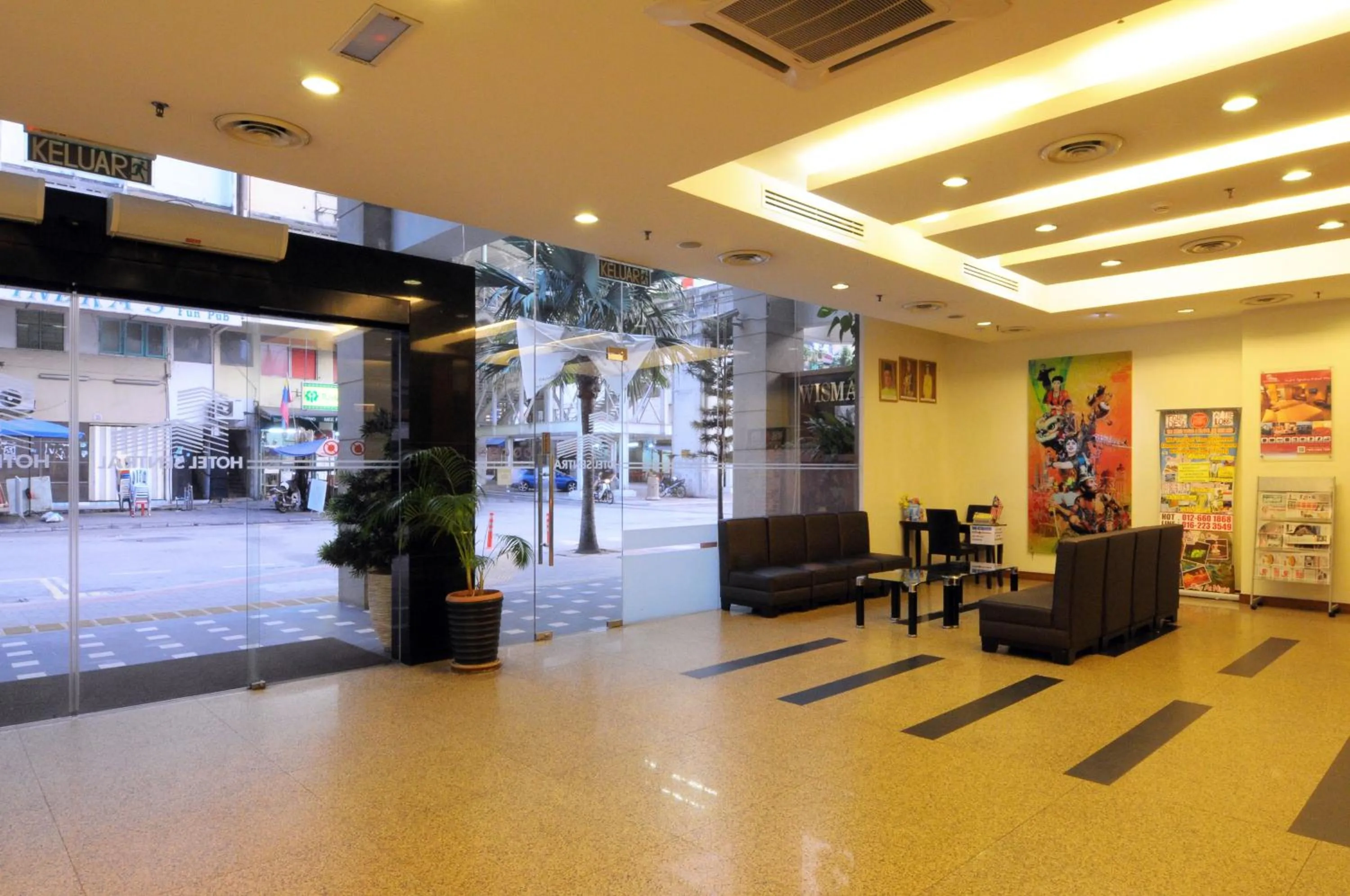 Lobby or reception in Hotel Sentral Kuala Lumpur at KL Sentral Station