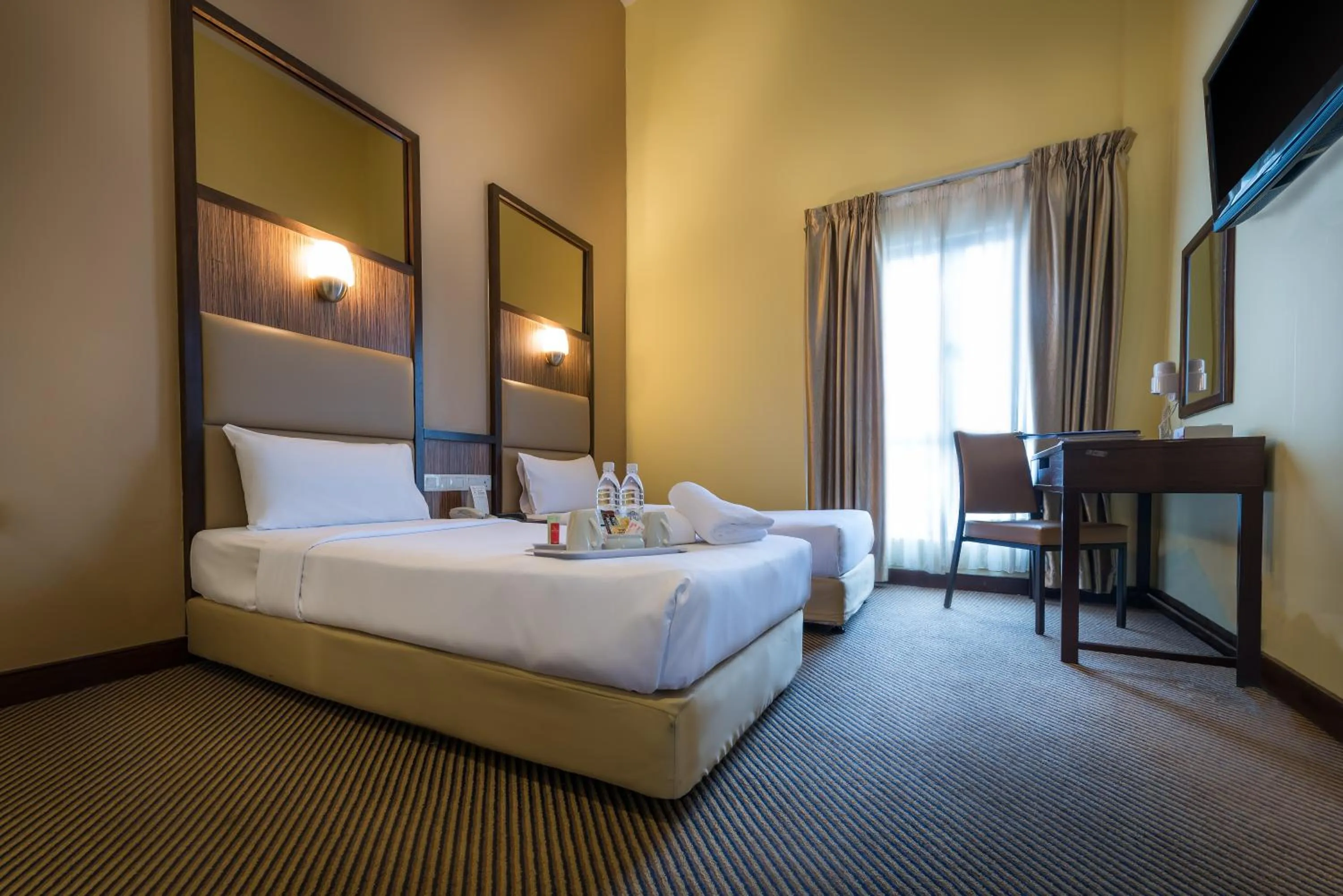 Bedroom, Bed in Hotel Sentral Kuala Lumpur at KL Sentral Station