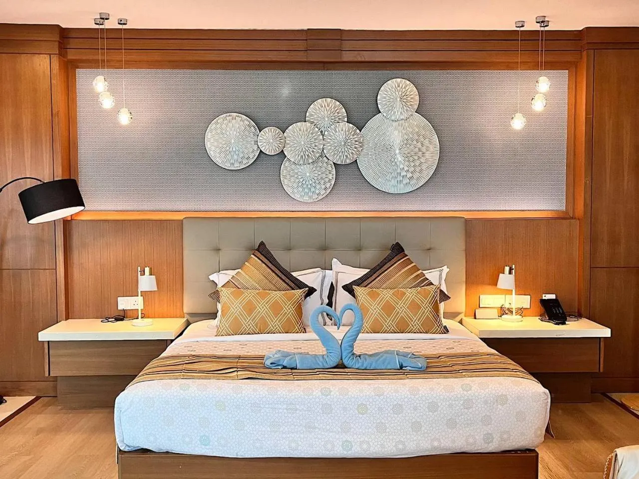 Bed in Langkawi Seaview Hotel