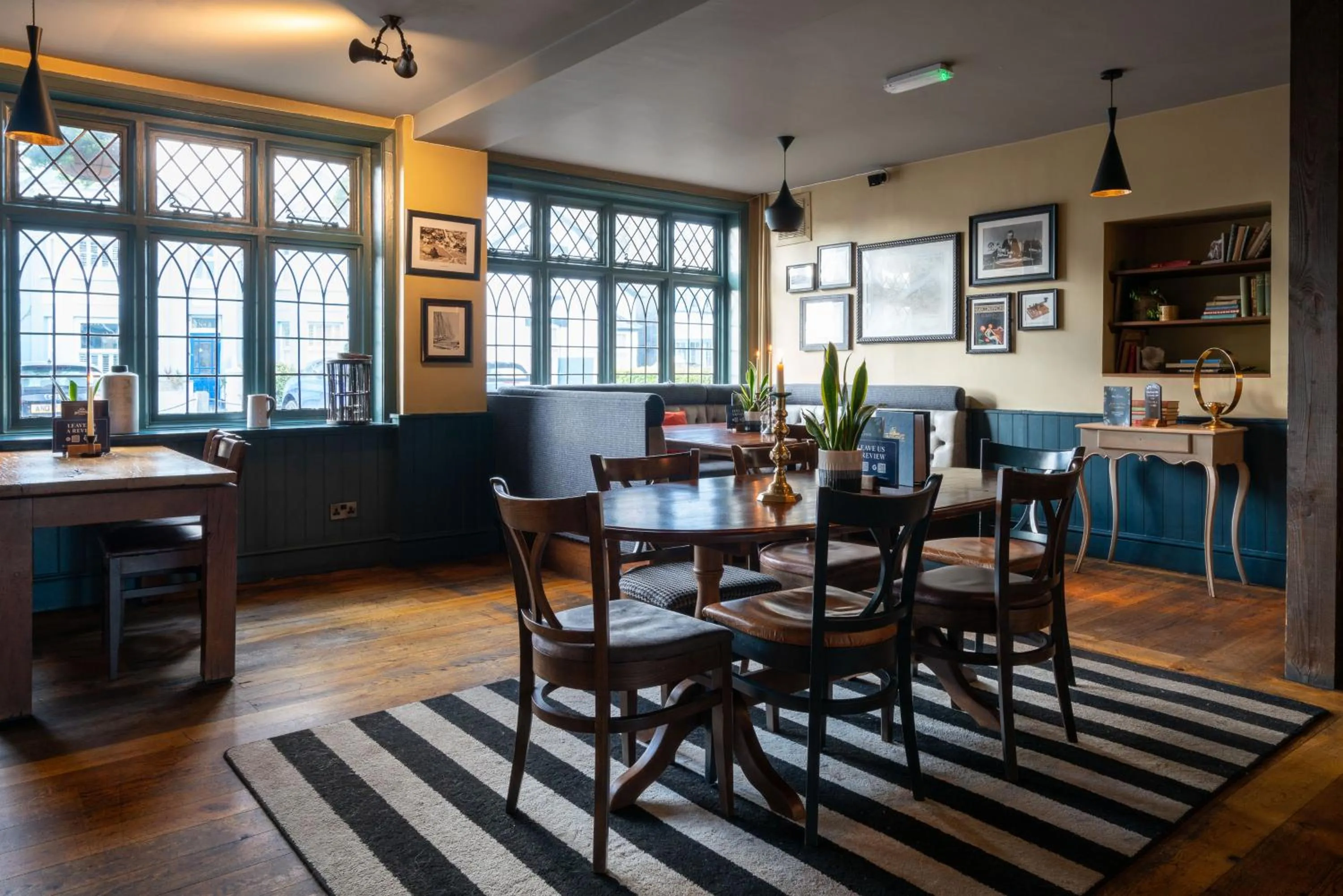Dining area in The Mayflower