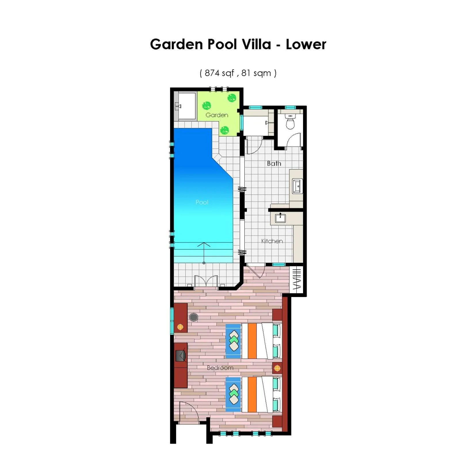 Floor plan in Grand Lexis Port Dickson