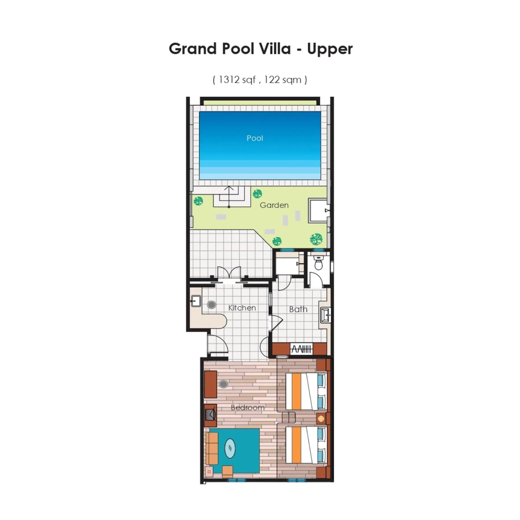 Floor plan in Grand Lexis Port Dickson
