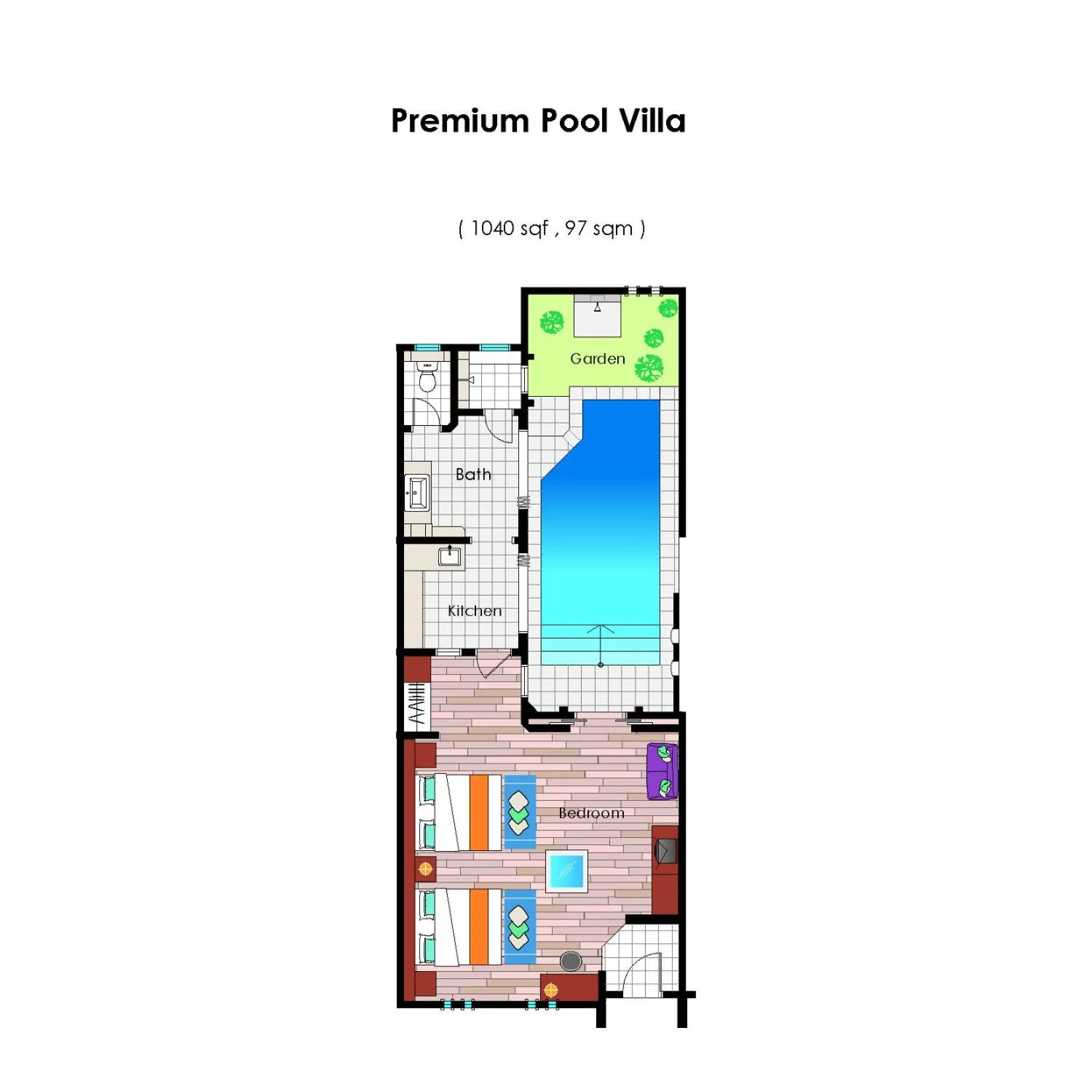 Floor plan in Grand Lexis Port Dickson
