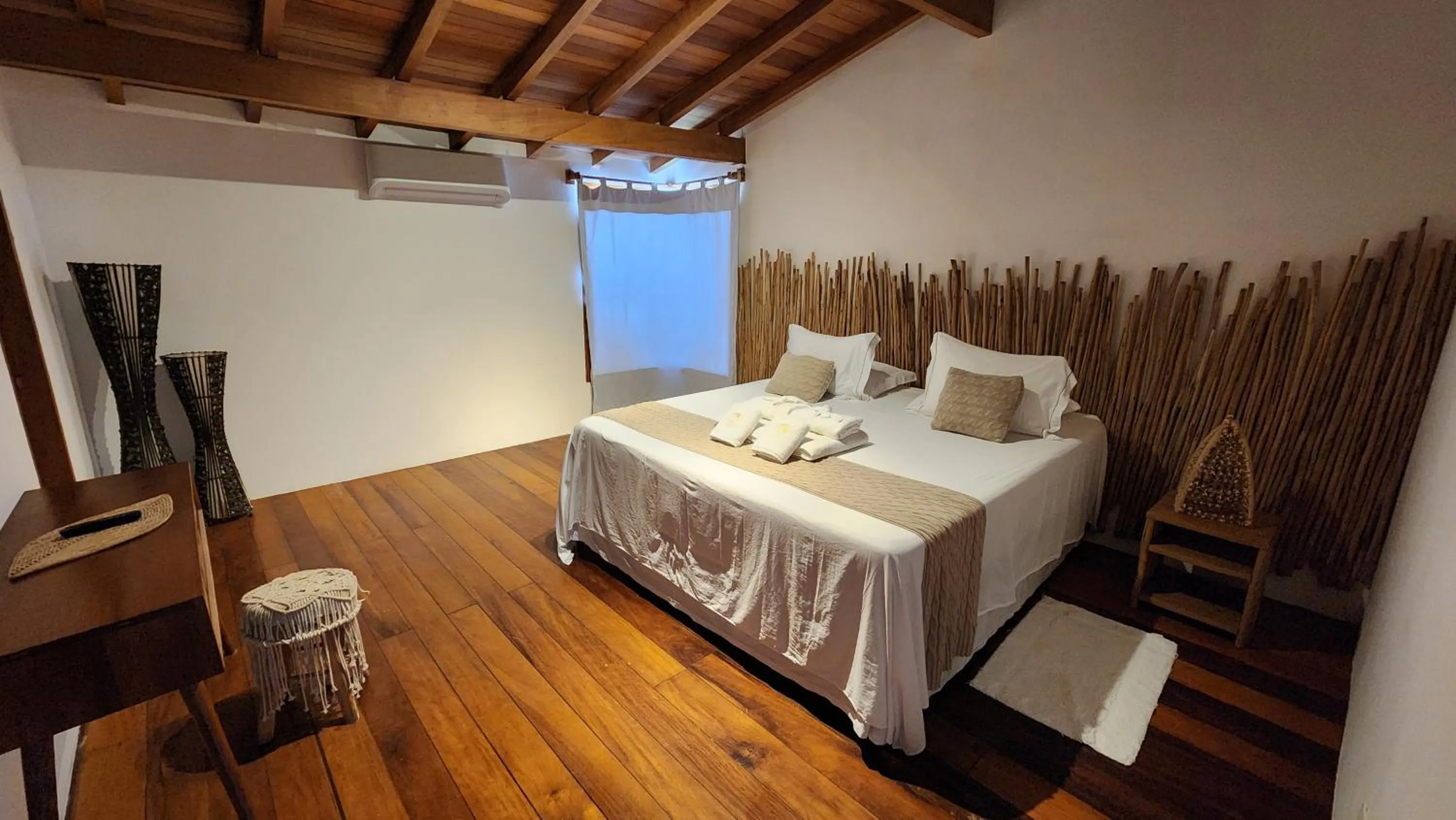 Bed in Pousada Vila do Mar