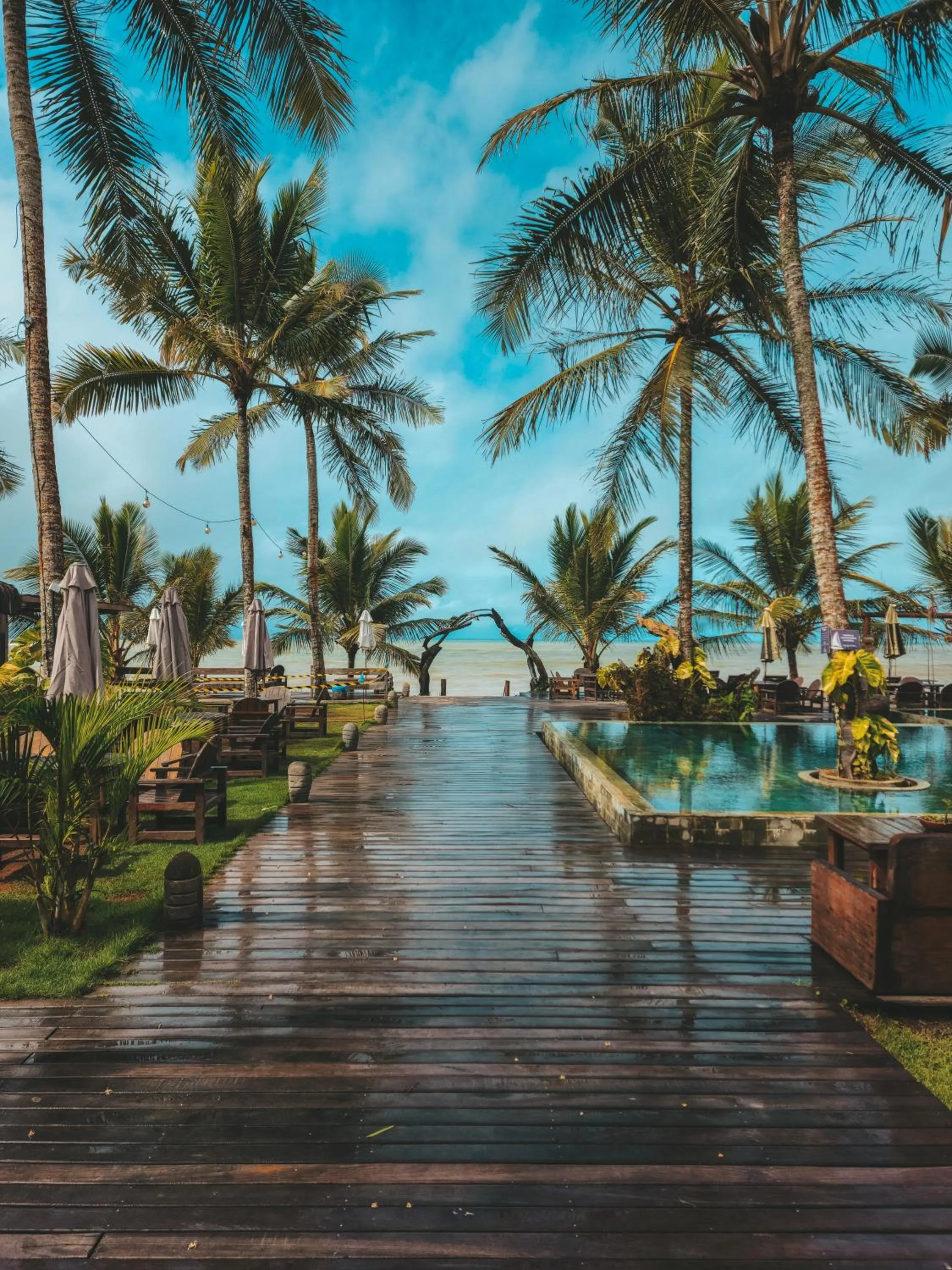 Natural landscape in Pousada Vila do Mar