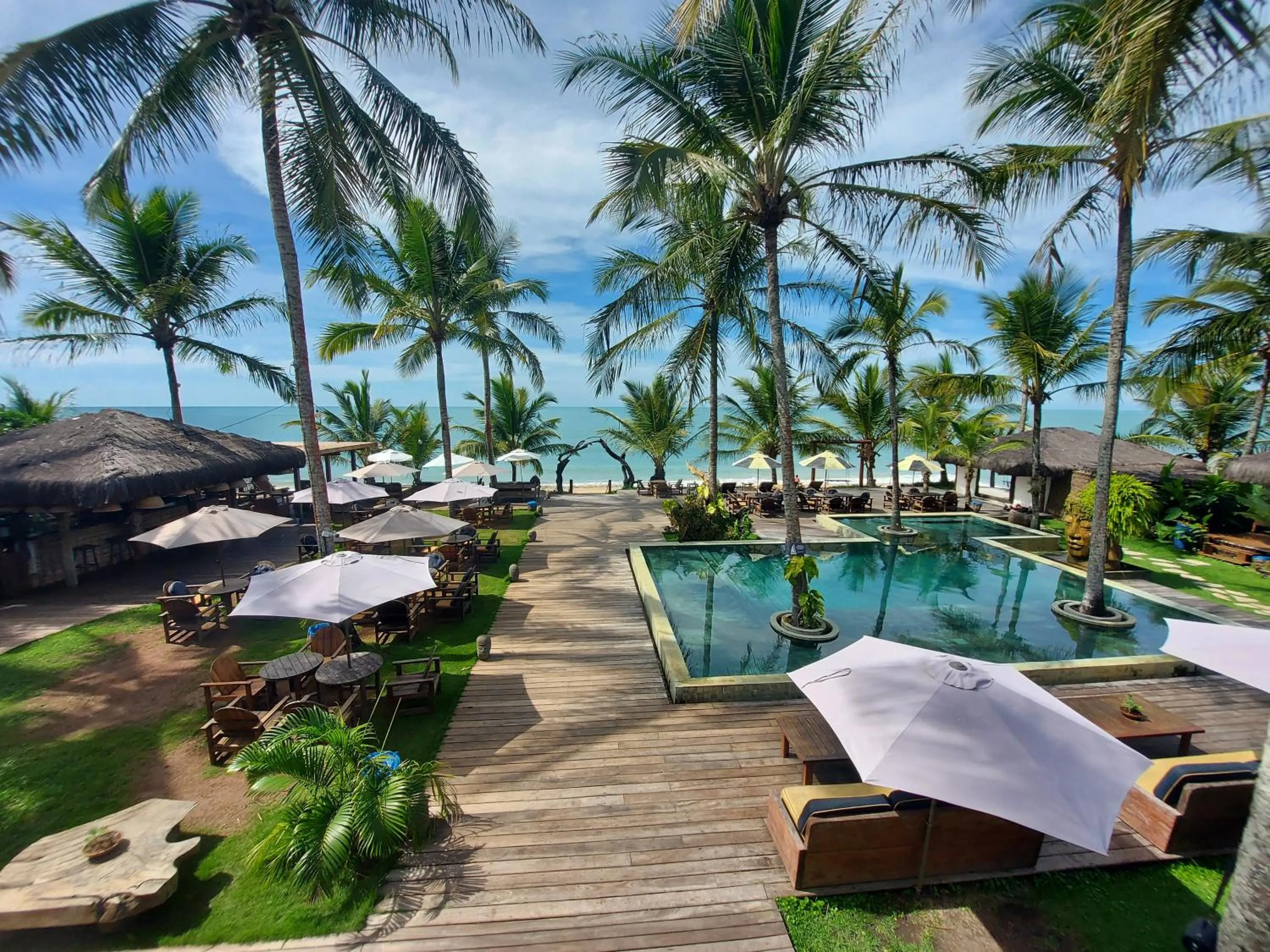 Swimming pool in Pousada Vila do Mar