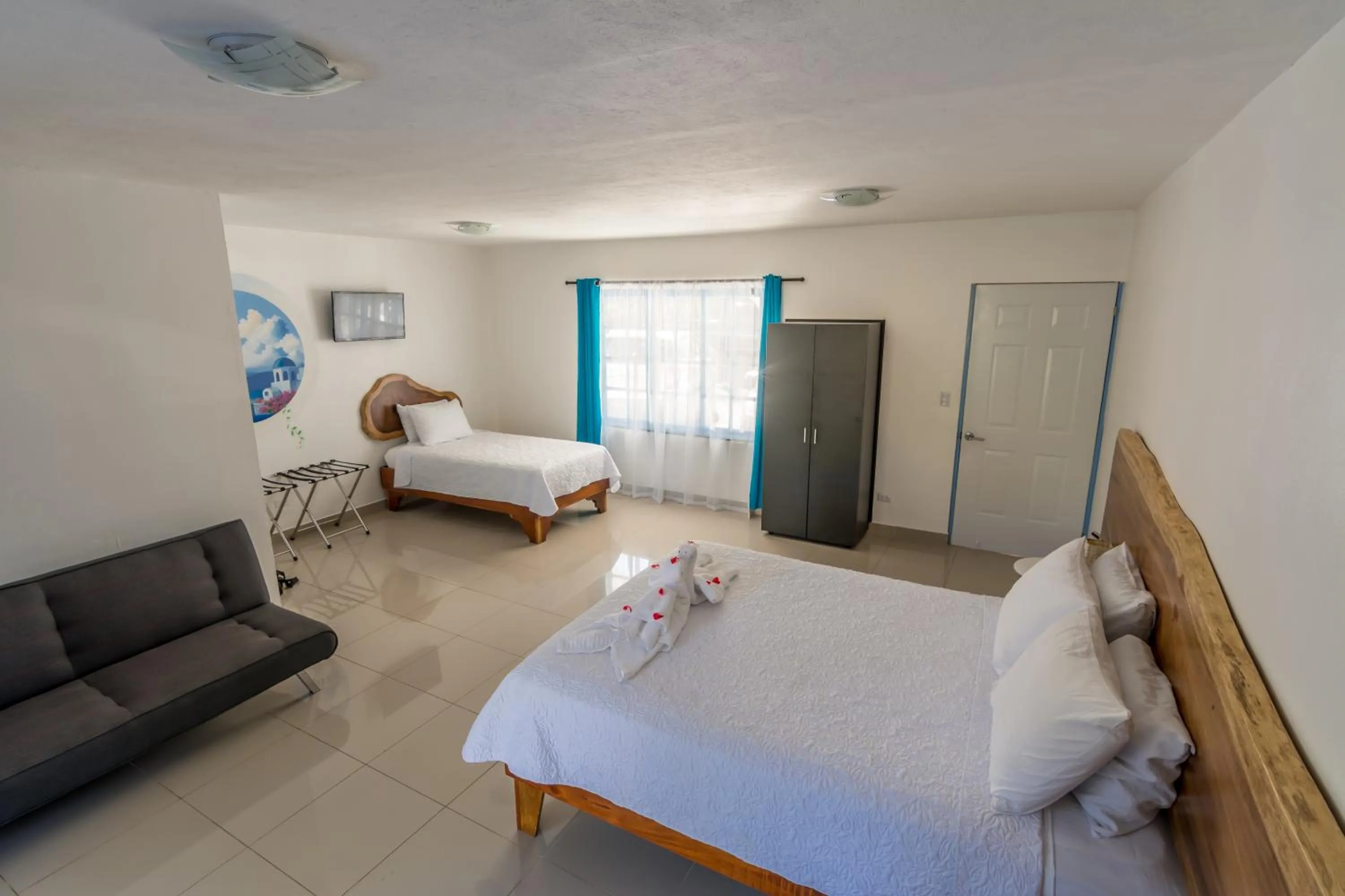 Bed in CLUB IBIZA - Party Hotel & Beach Club