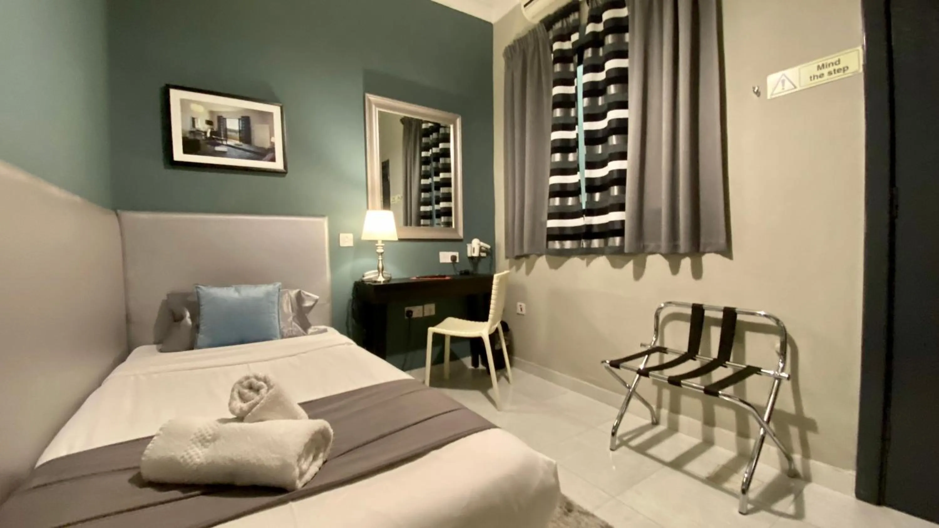 Bed in Sliema Marina Hotel
