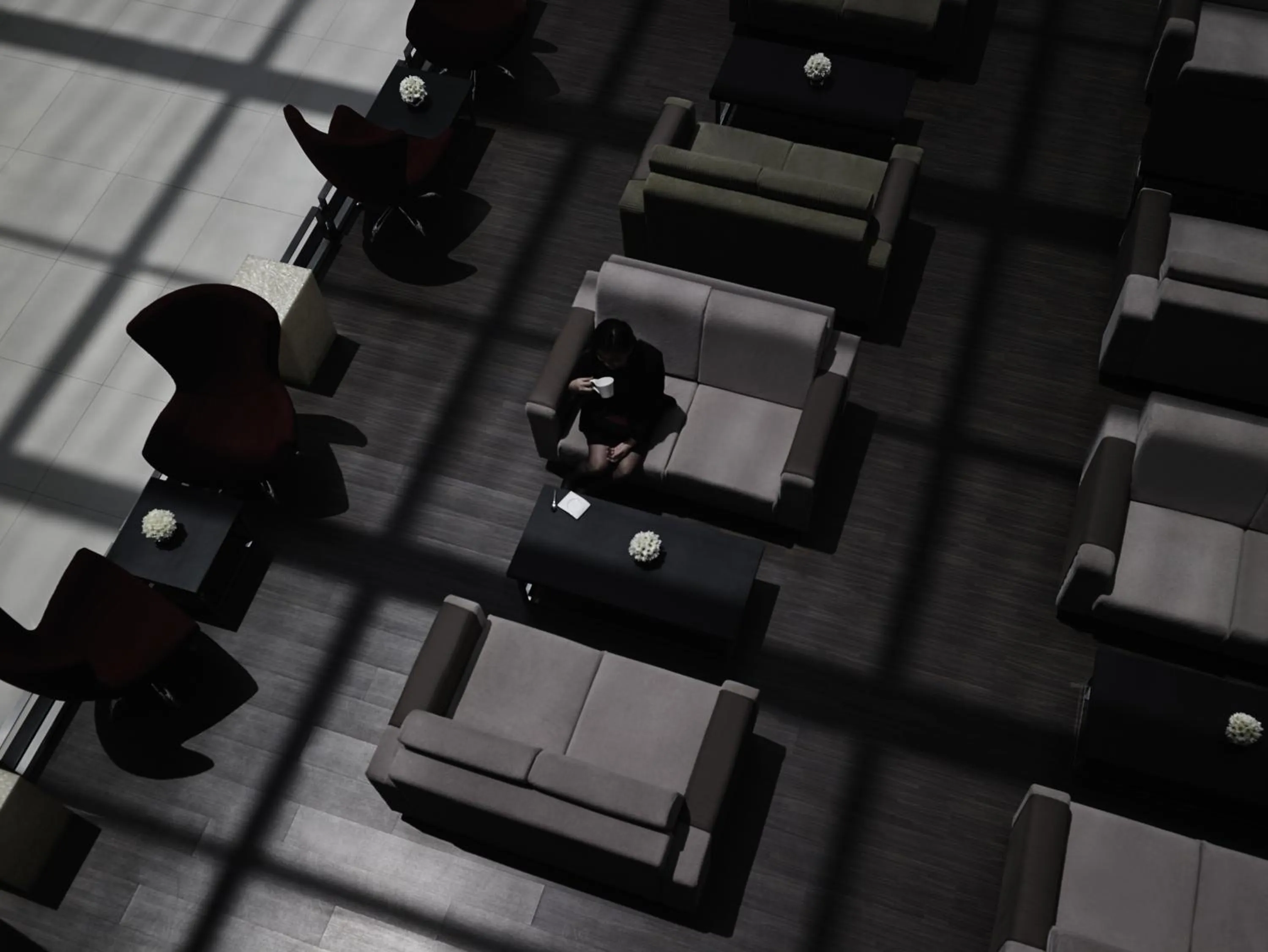 Seating area in Pullman Kuching