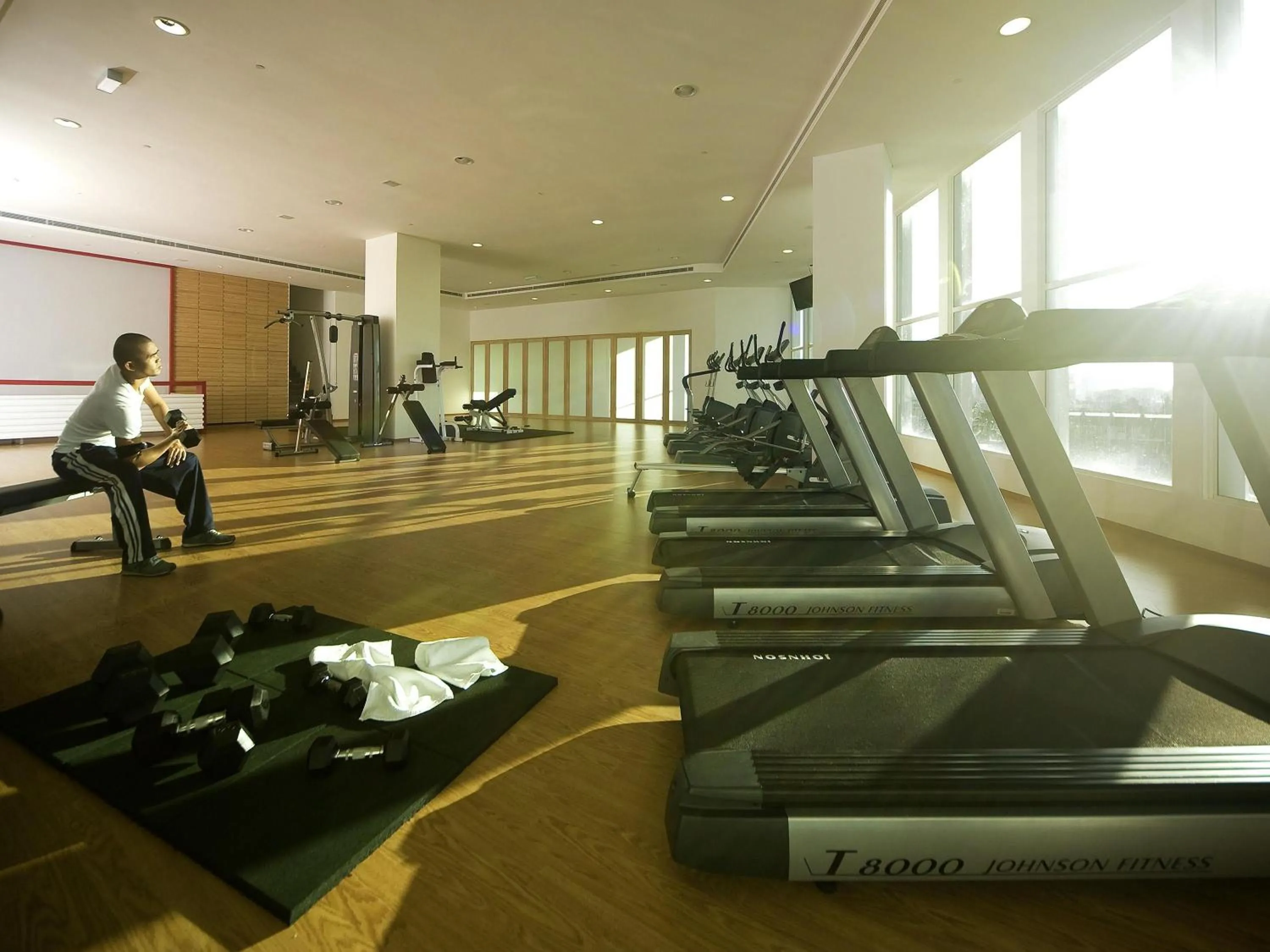 Fitness centre/facilities in Pullman Kuching