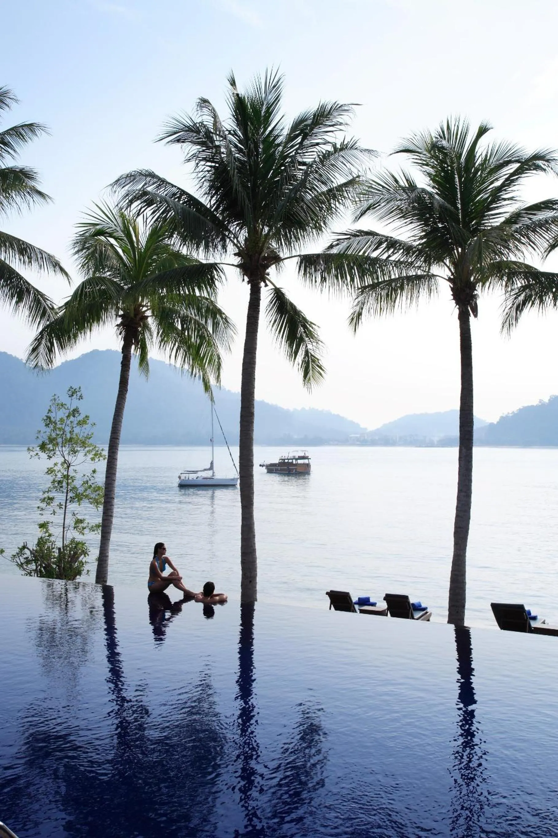 Swimming pool in Pangkor Laut Resort - Small Luxury Hotels of the World