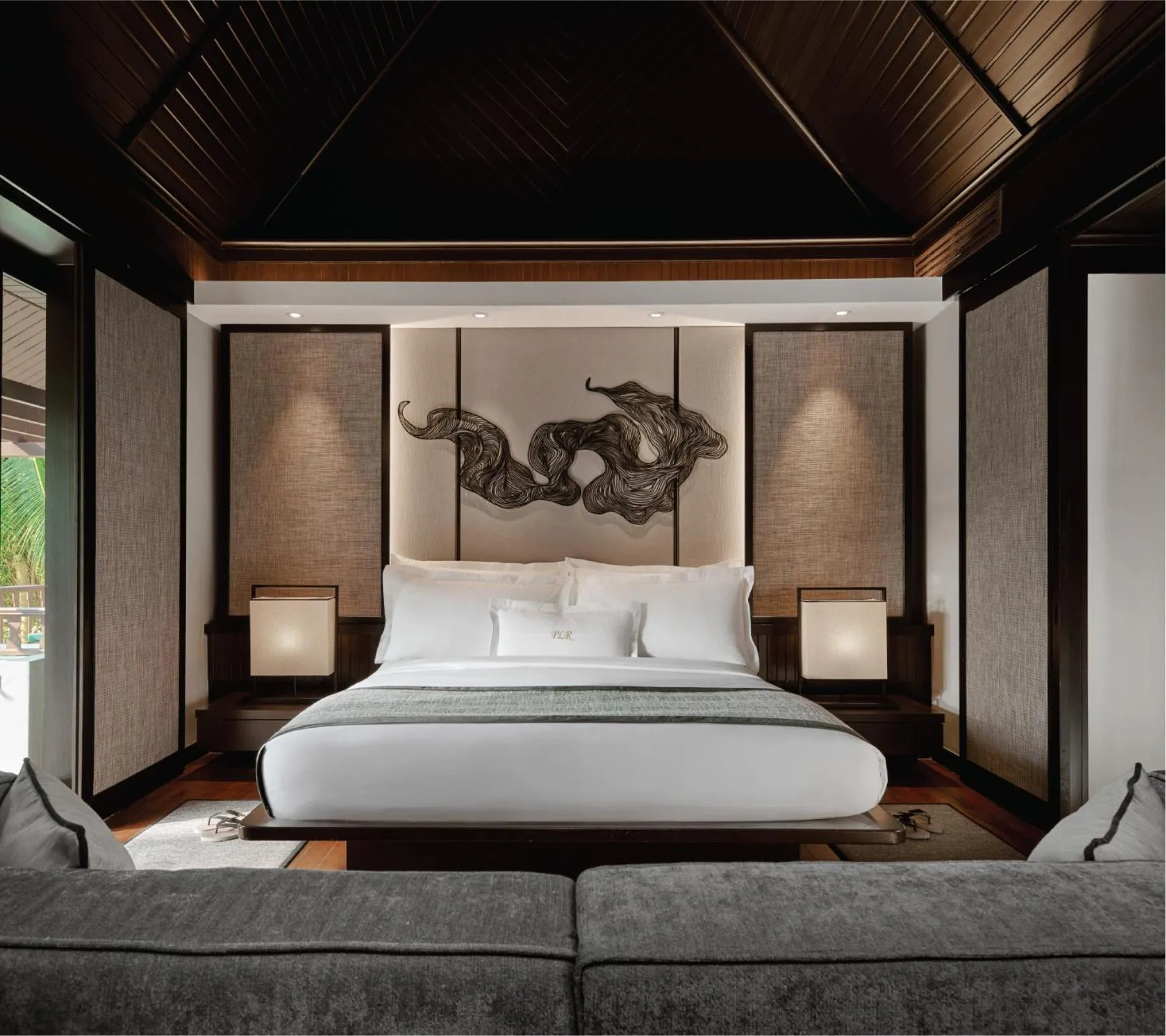 Bedroom, Bed in Pangkor Laut Resort - Small Luxury Hotels of the World