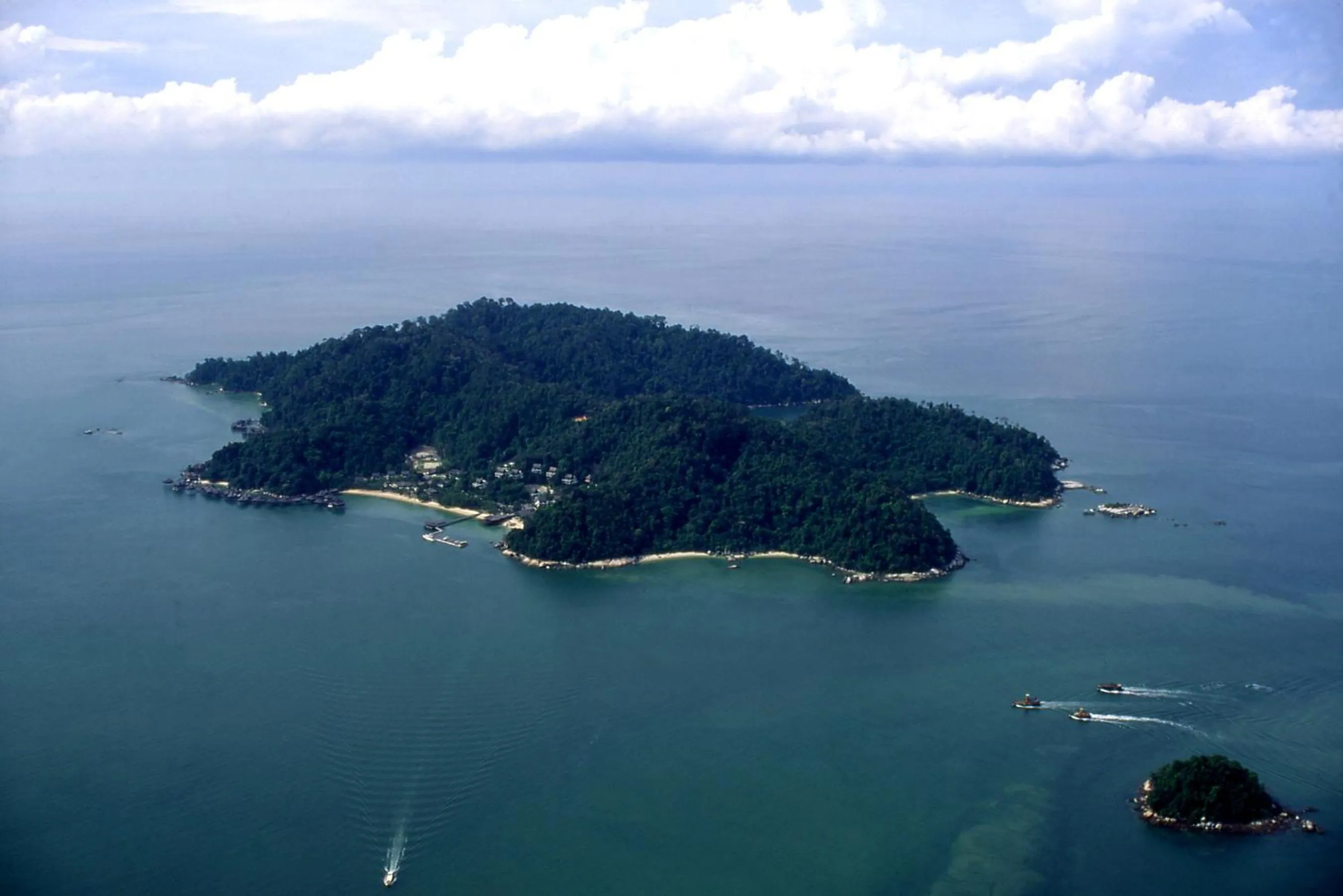 Bird's eye view in Pangkor Laut Resort - Small Luxury Hotels of the World