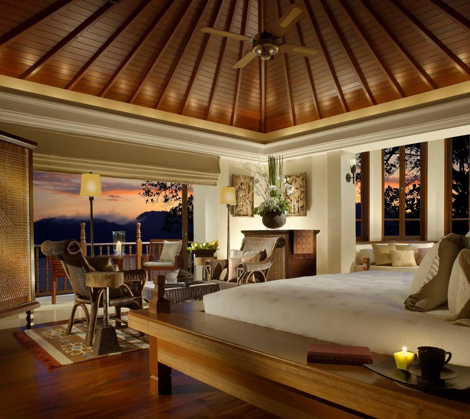 Bedroom, Bed in Pangkor Laut Resort - Small Luxury Hotels of the World