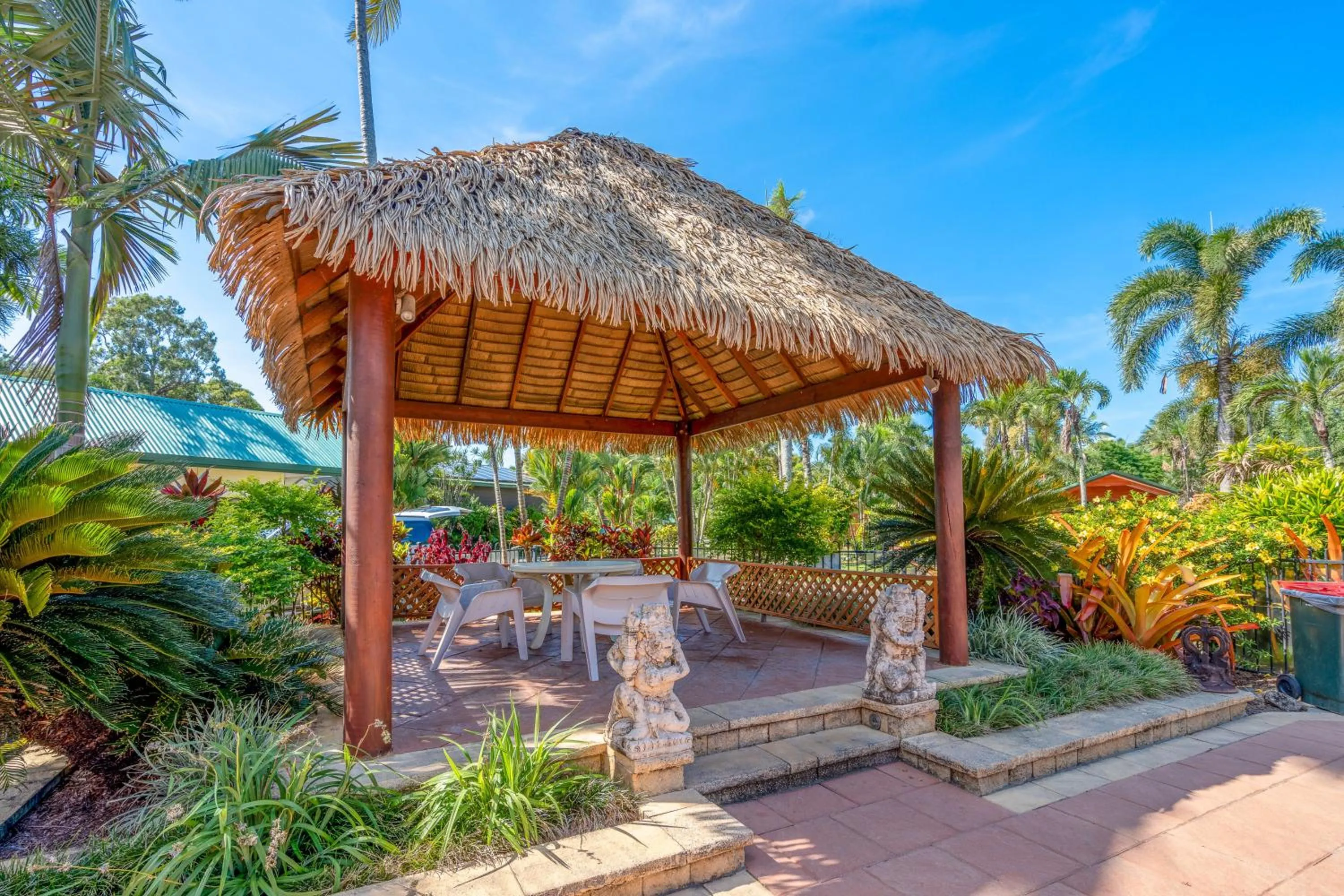 Patio in BIG4 Tasman Holiday Parks - South Mission Beach