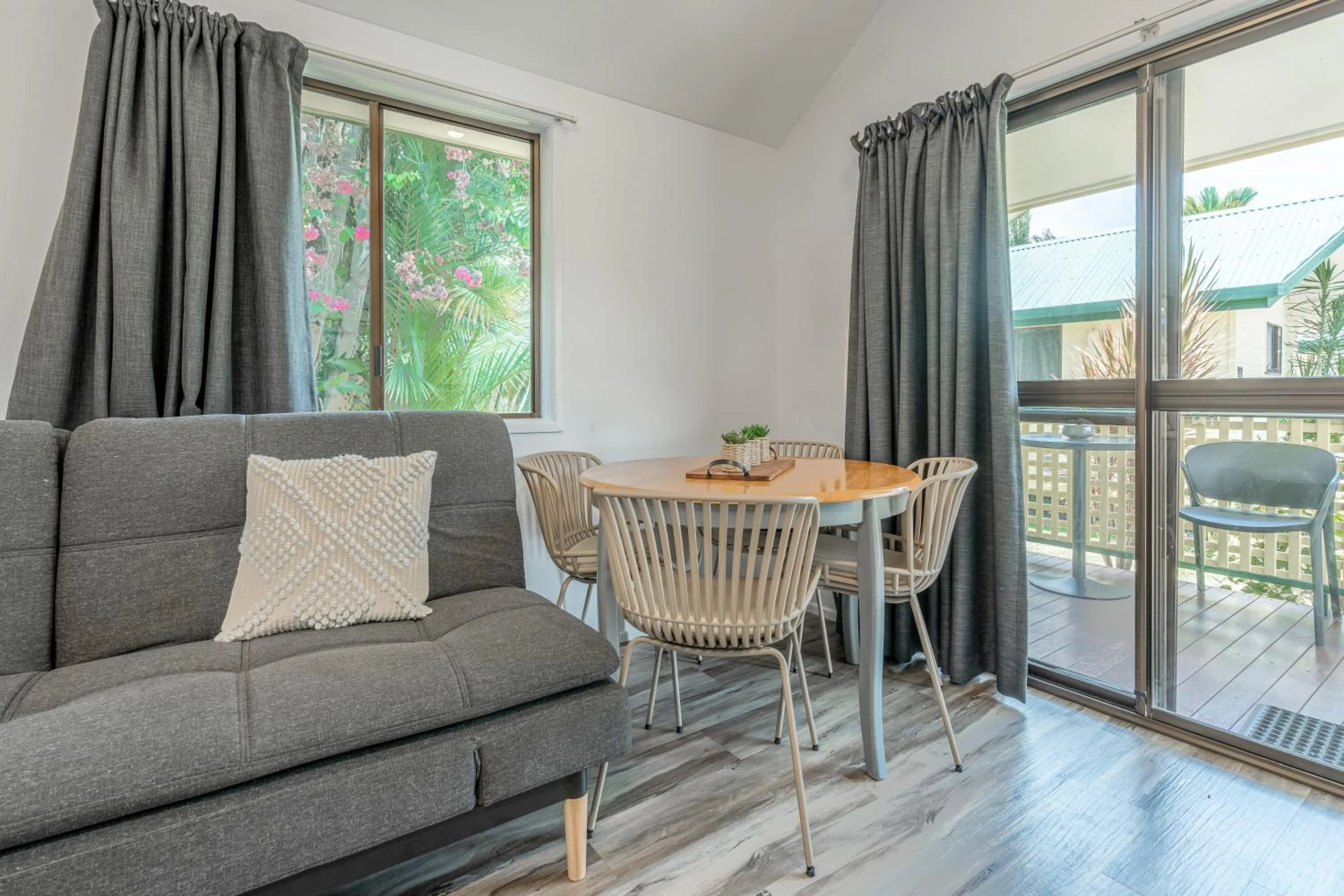 Patio in BIG4 Tasman Holiday Parks - South Mission Beach