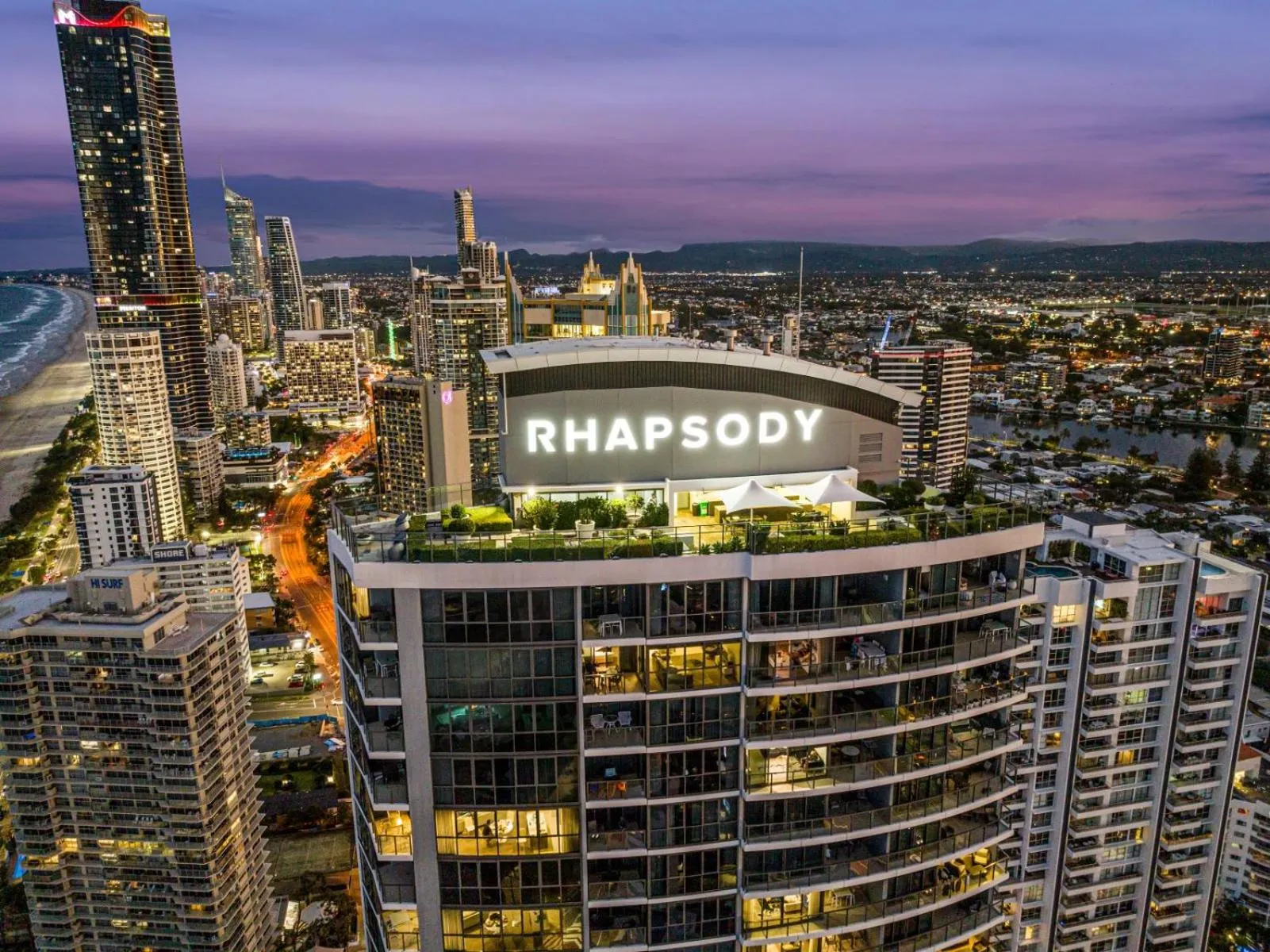 Property building in Rhapsody Resort - Official