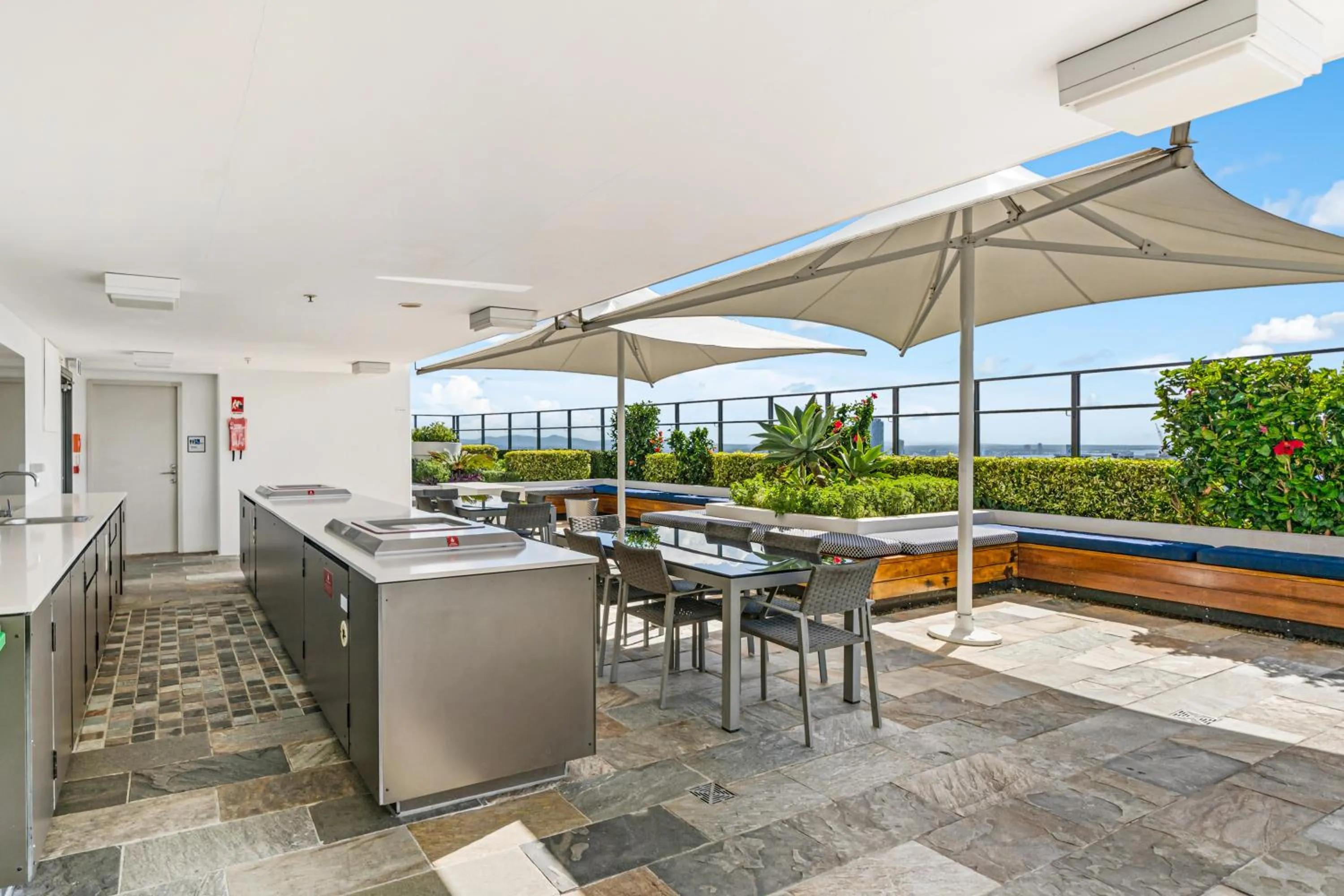 BBQ facilities in Rhapsody Resort - Official