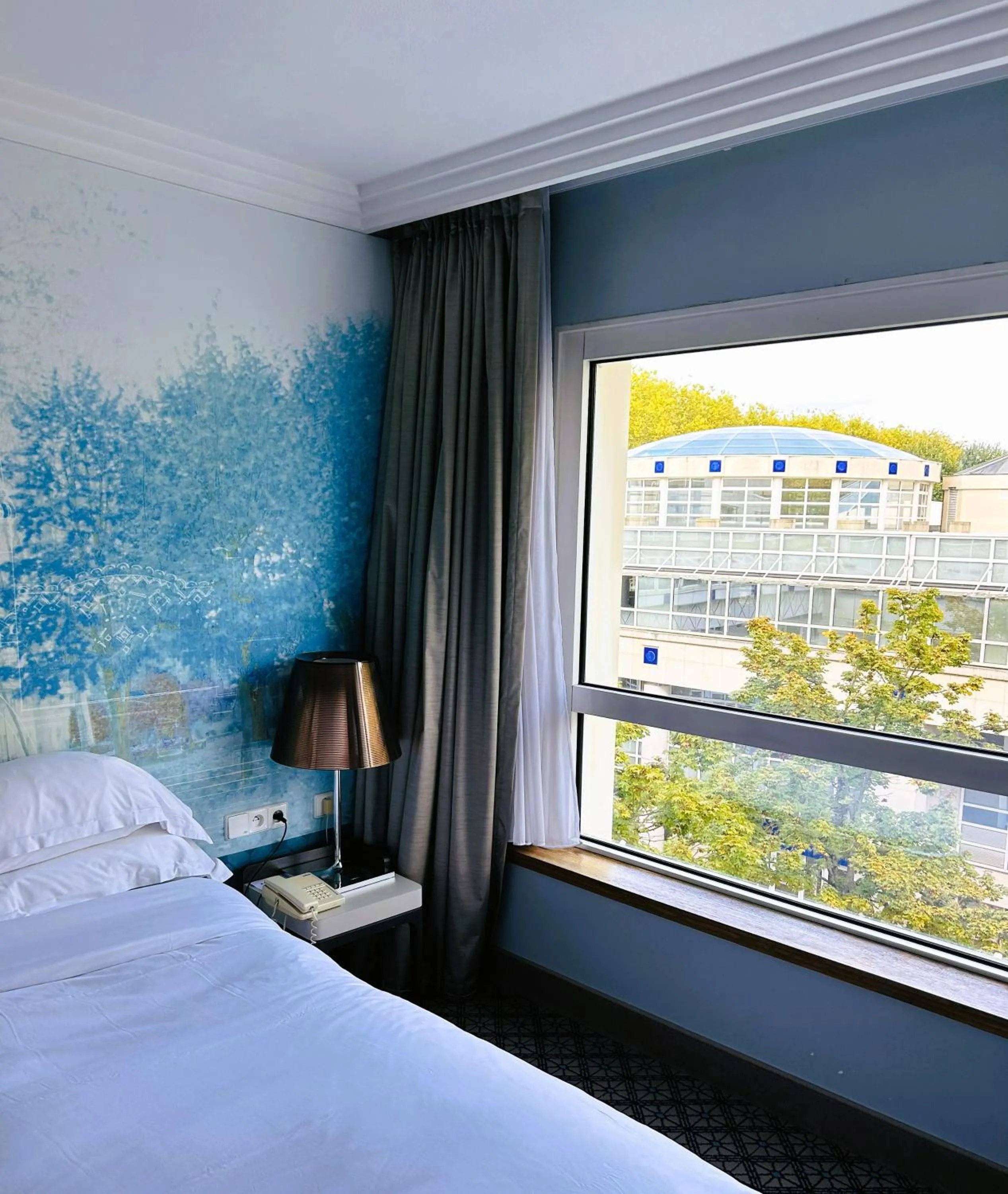 City view, Bed in Célestins Spa Thermal & Hôtel by Vy Resort