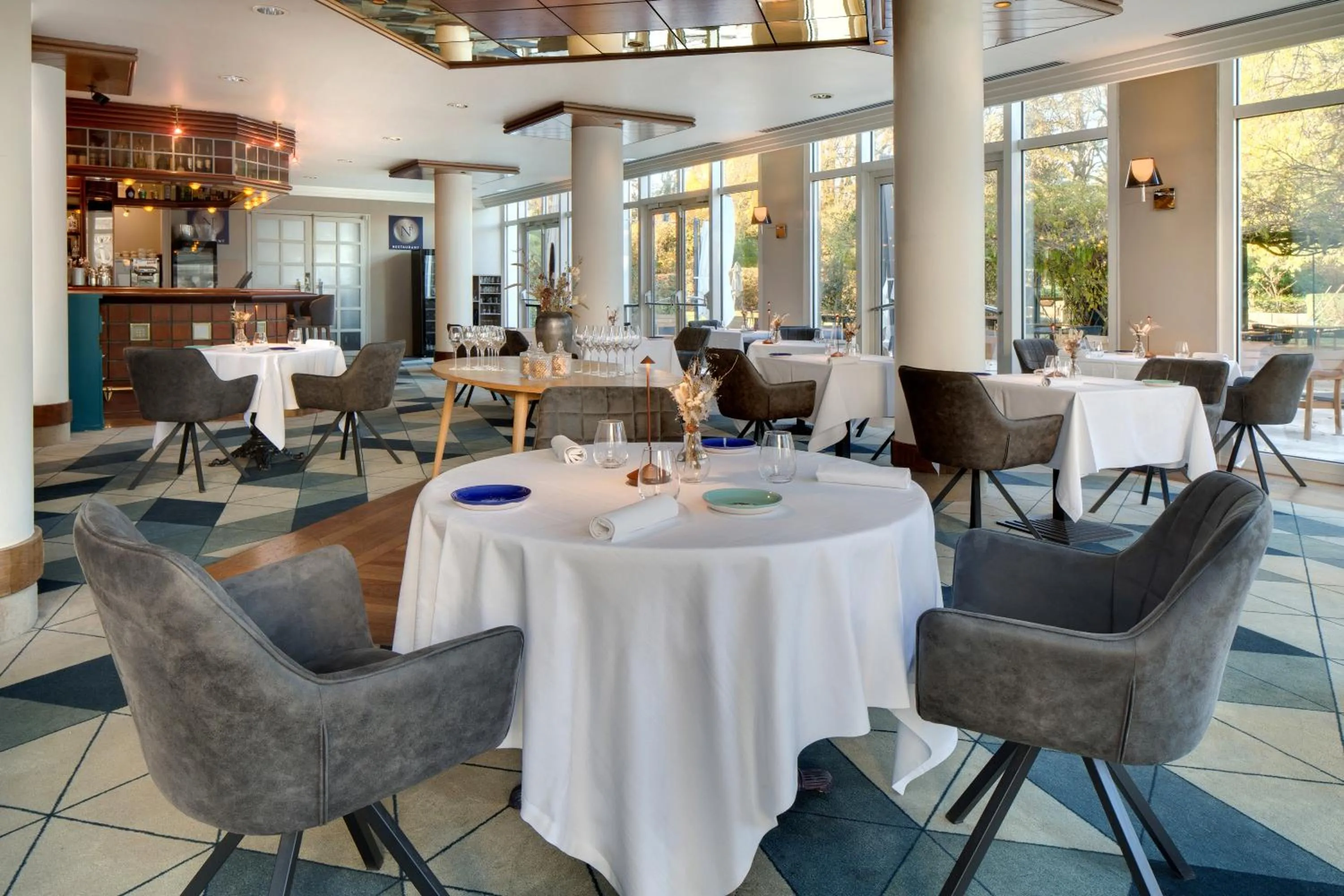 Restaurant/places to eat in Célestins Spa Thermal & Hôtel by Vy Resort