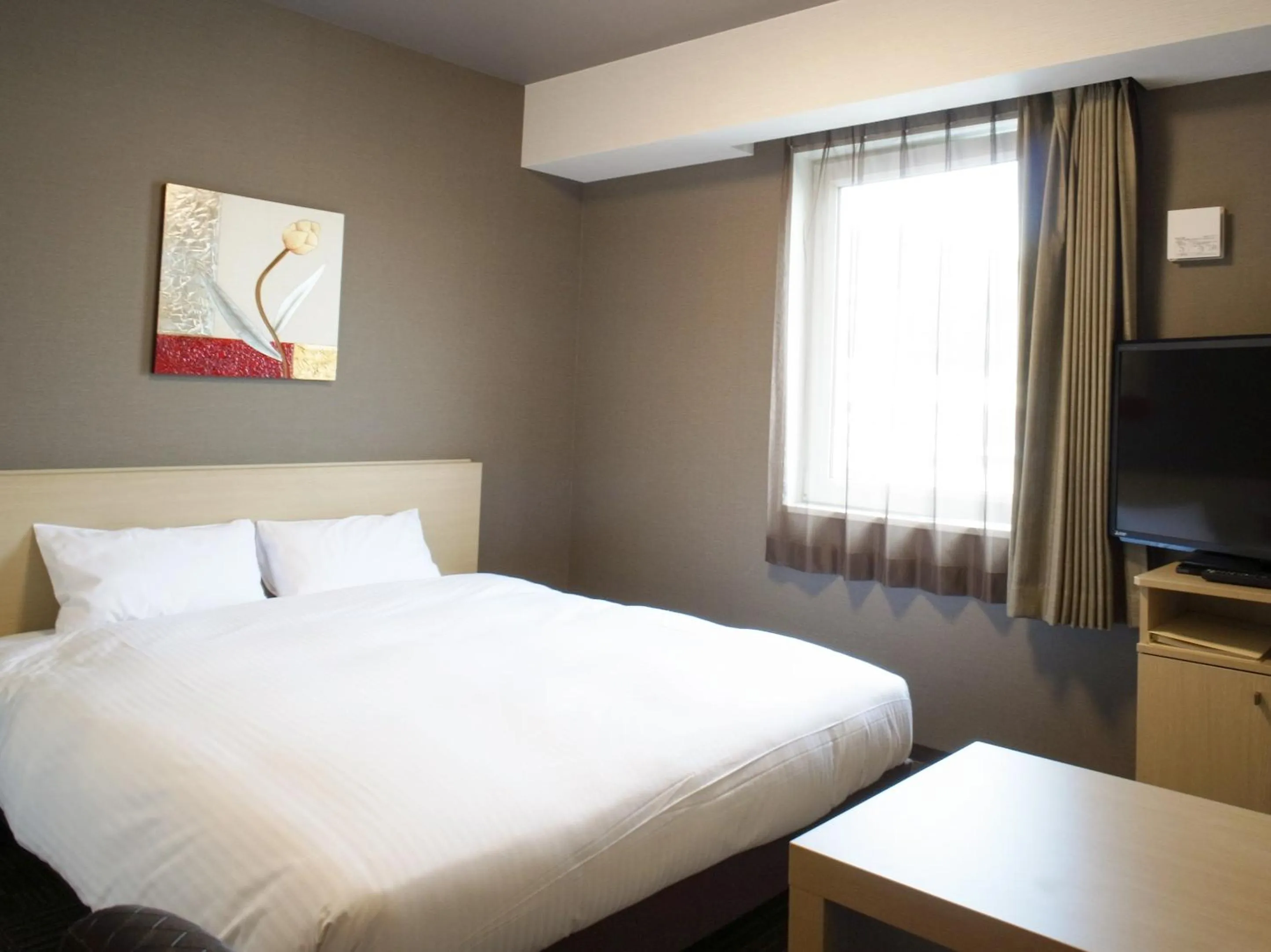 Photo of the whole room, Bed in Hotel Route Inn Ofunato