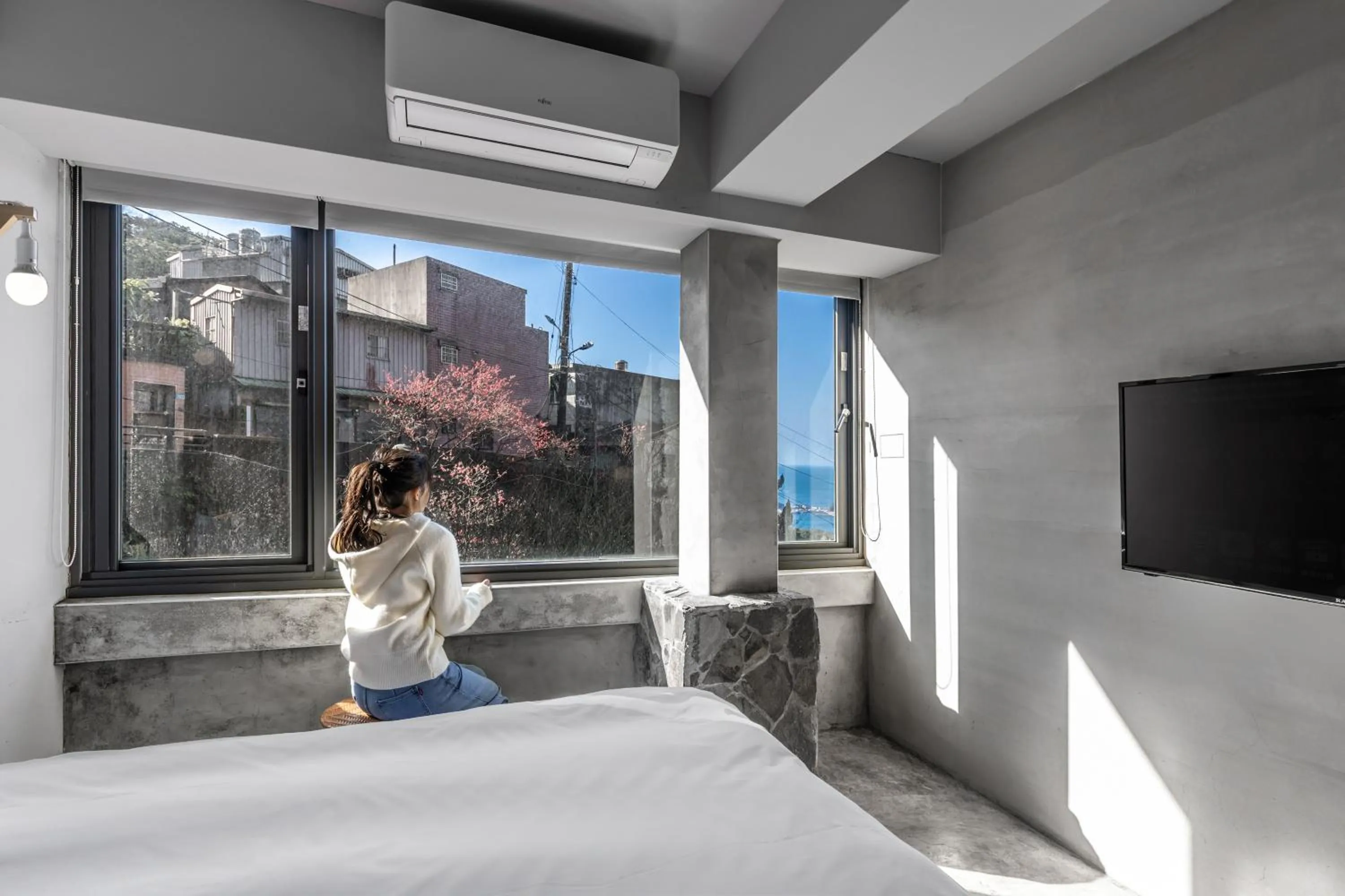 Photo of the whole room, Bed in Jiufen The Ore Smart Stay