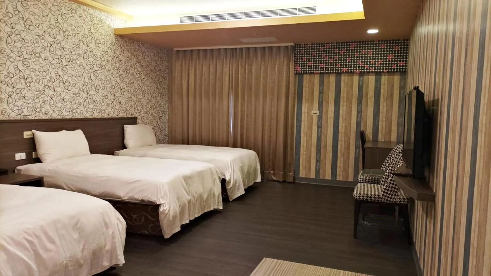 On site, Bed in Crystal Hotel