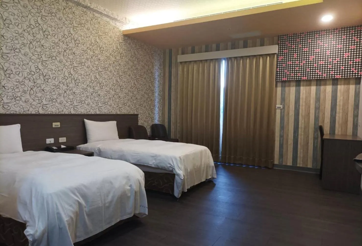 On site, Bed in Crystal Hotel