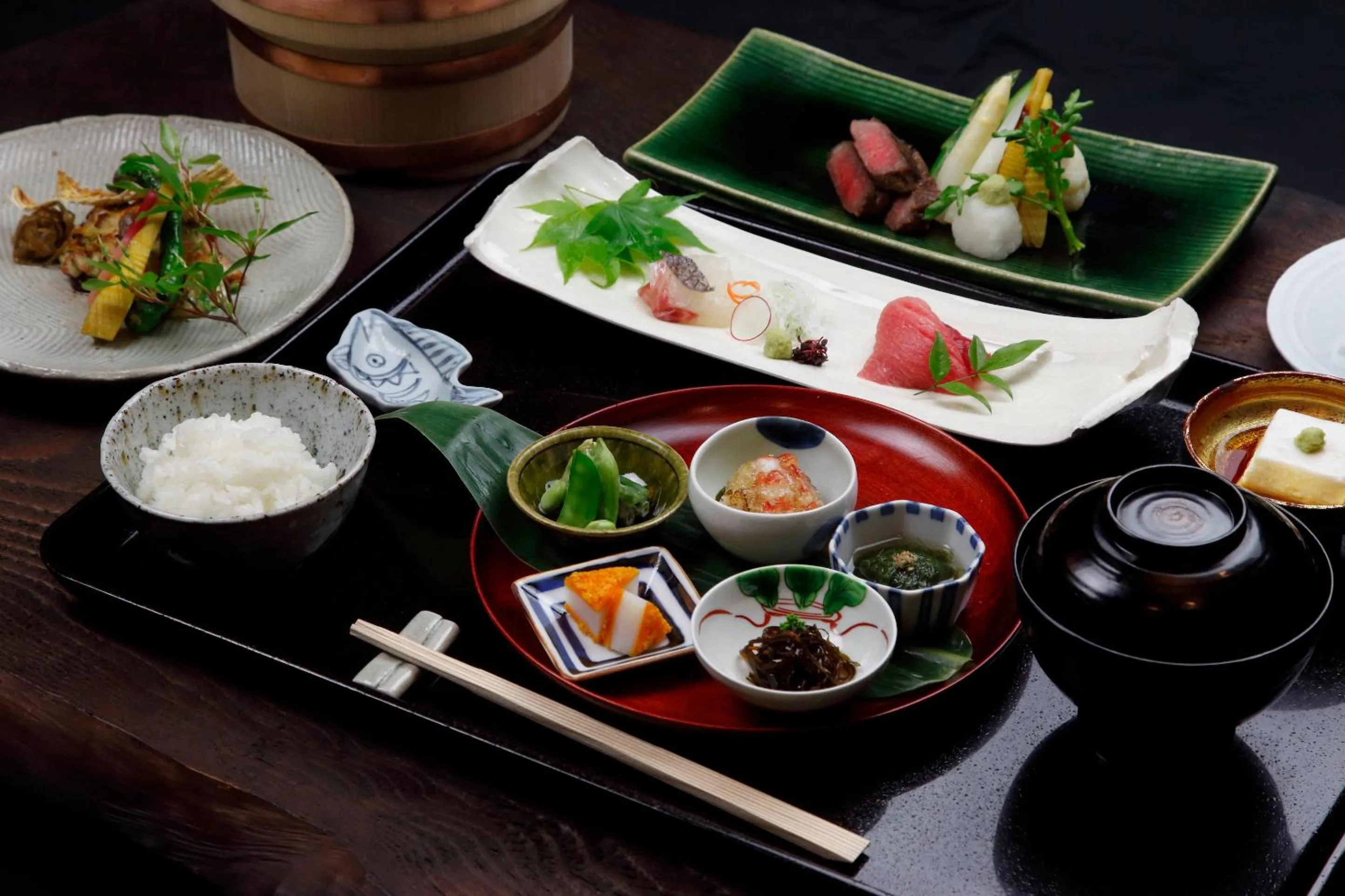 Dinner in Itamuro Onsen Daikokuya