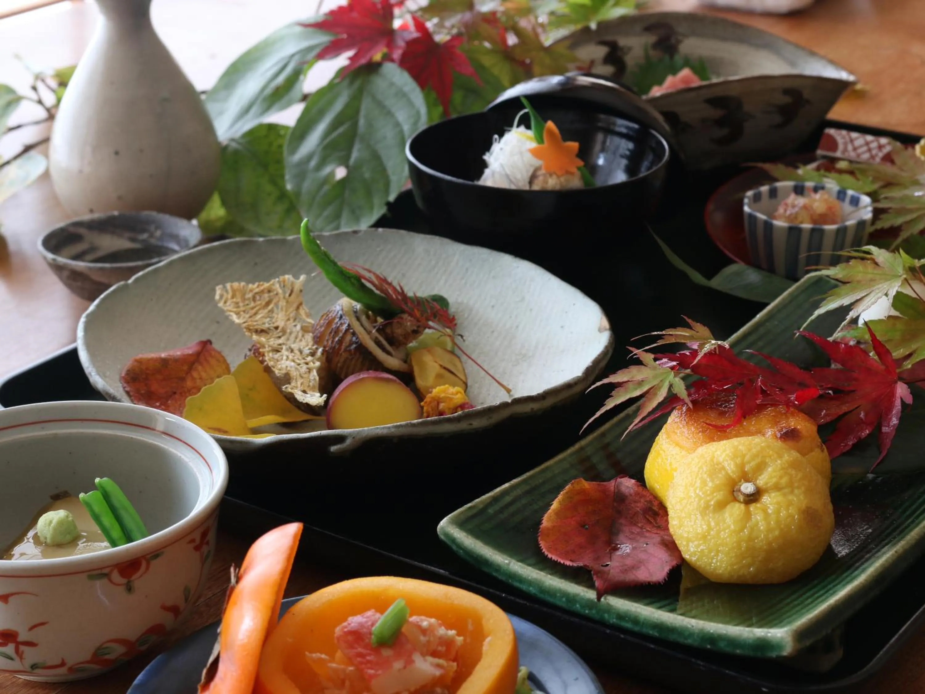 Food close-up in Itamuro Onsen Daikokuya