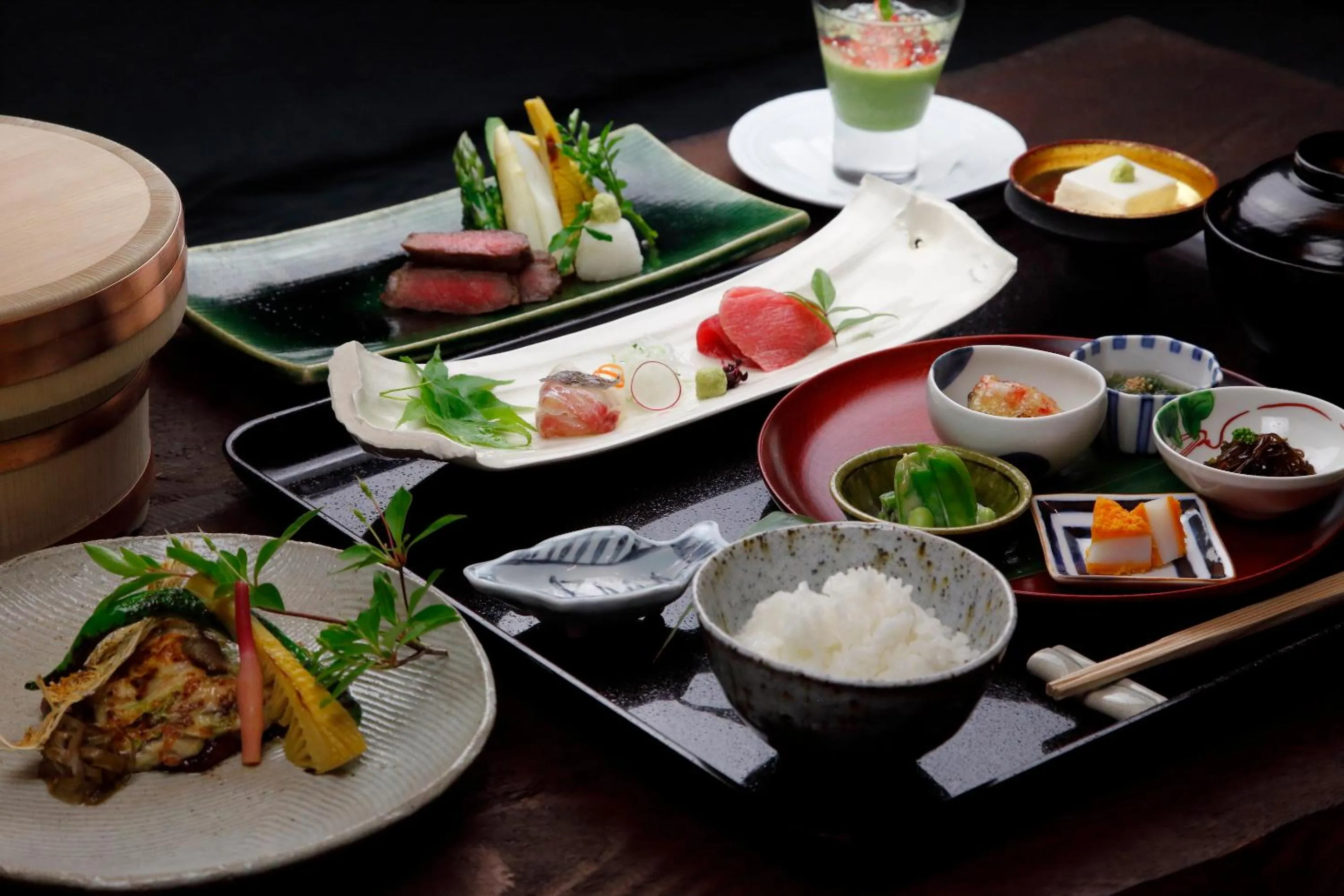 Dinner in Itamuro Onsen Daikokuya