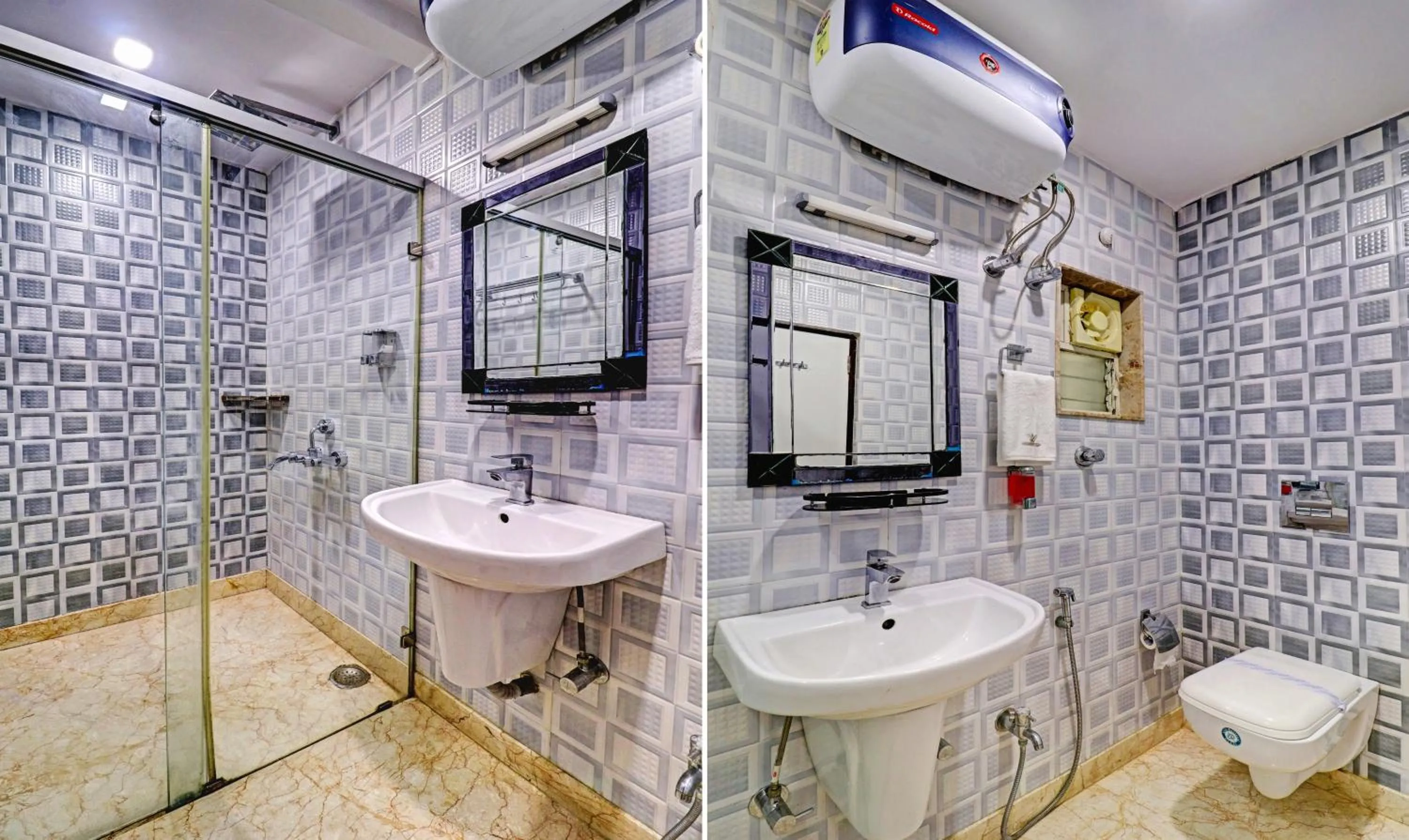 Bathroom in Treebo Orion Sapphire, Beck Bagan