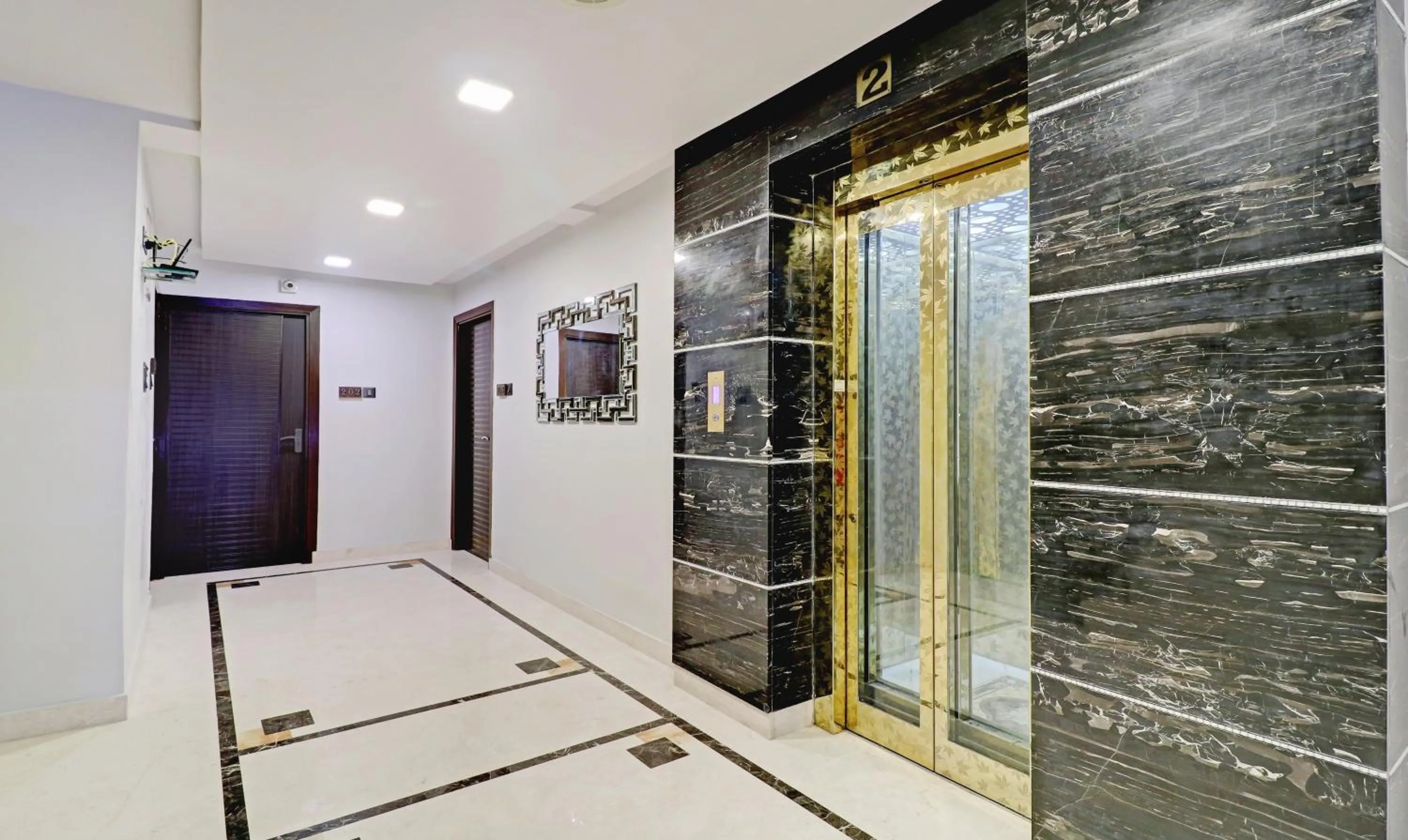 elevator in Treebo Orion Sapphire, Beck Bagan