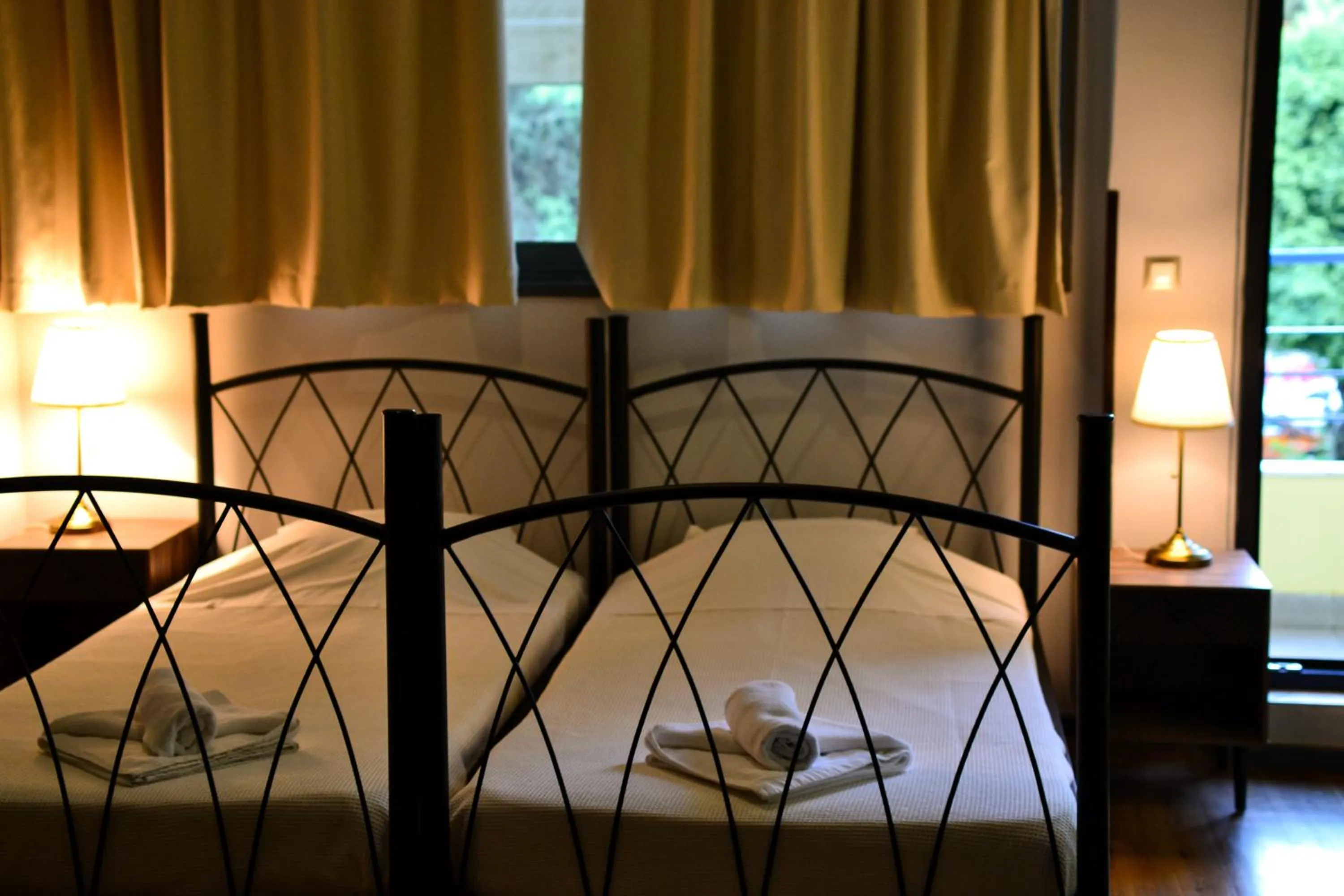 Bedroom, Bed in RentRooms Thessaloniki