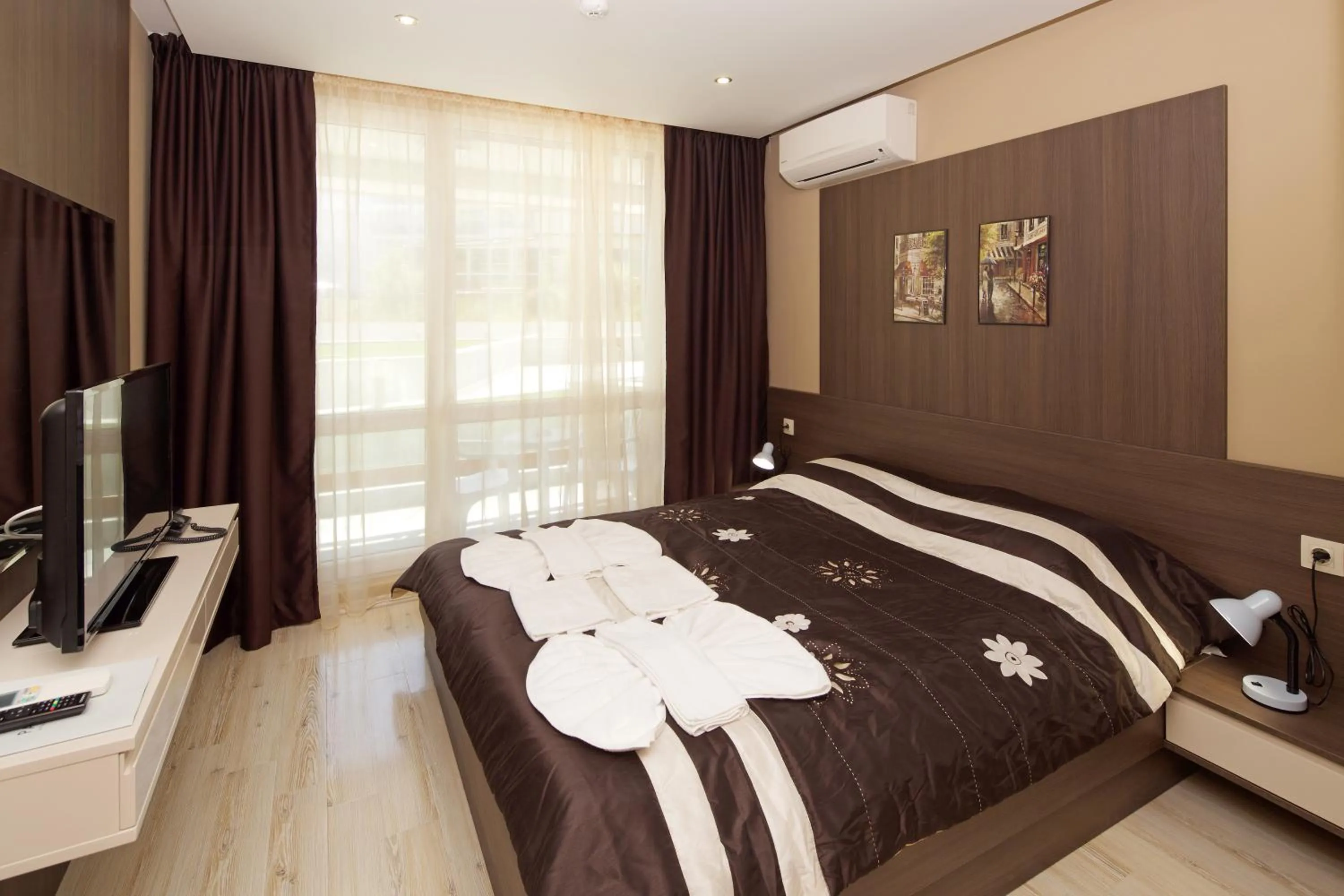 Bedroom, Bed in Aparthotel Paradiso