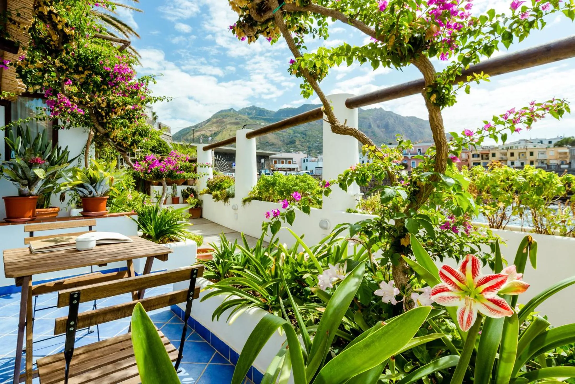 Balcony/Terrace in Hotel Umberto A Mare