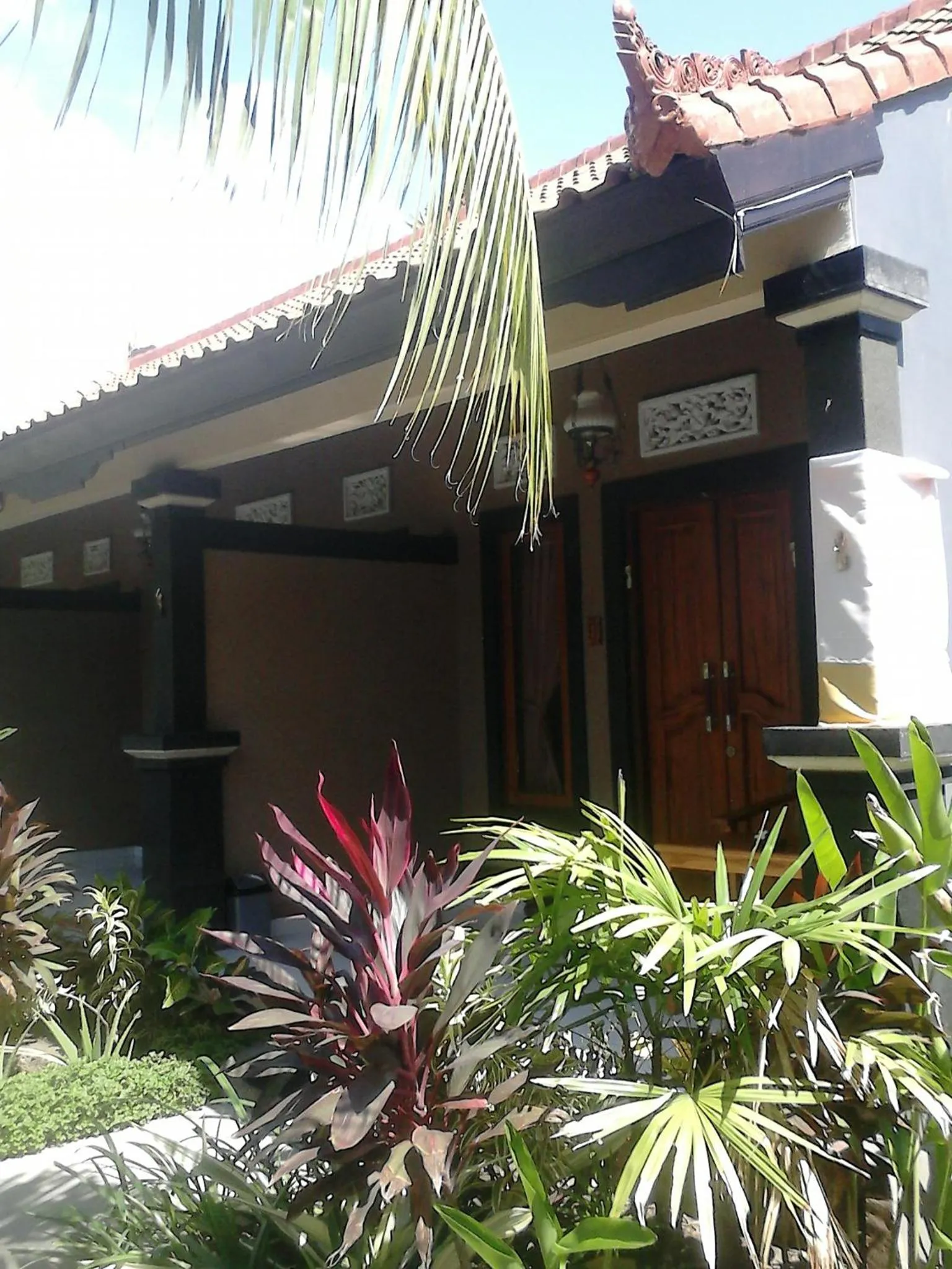 Garden in Pande Guest House