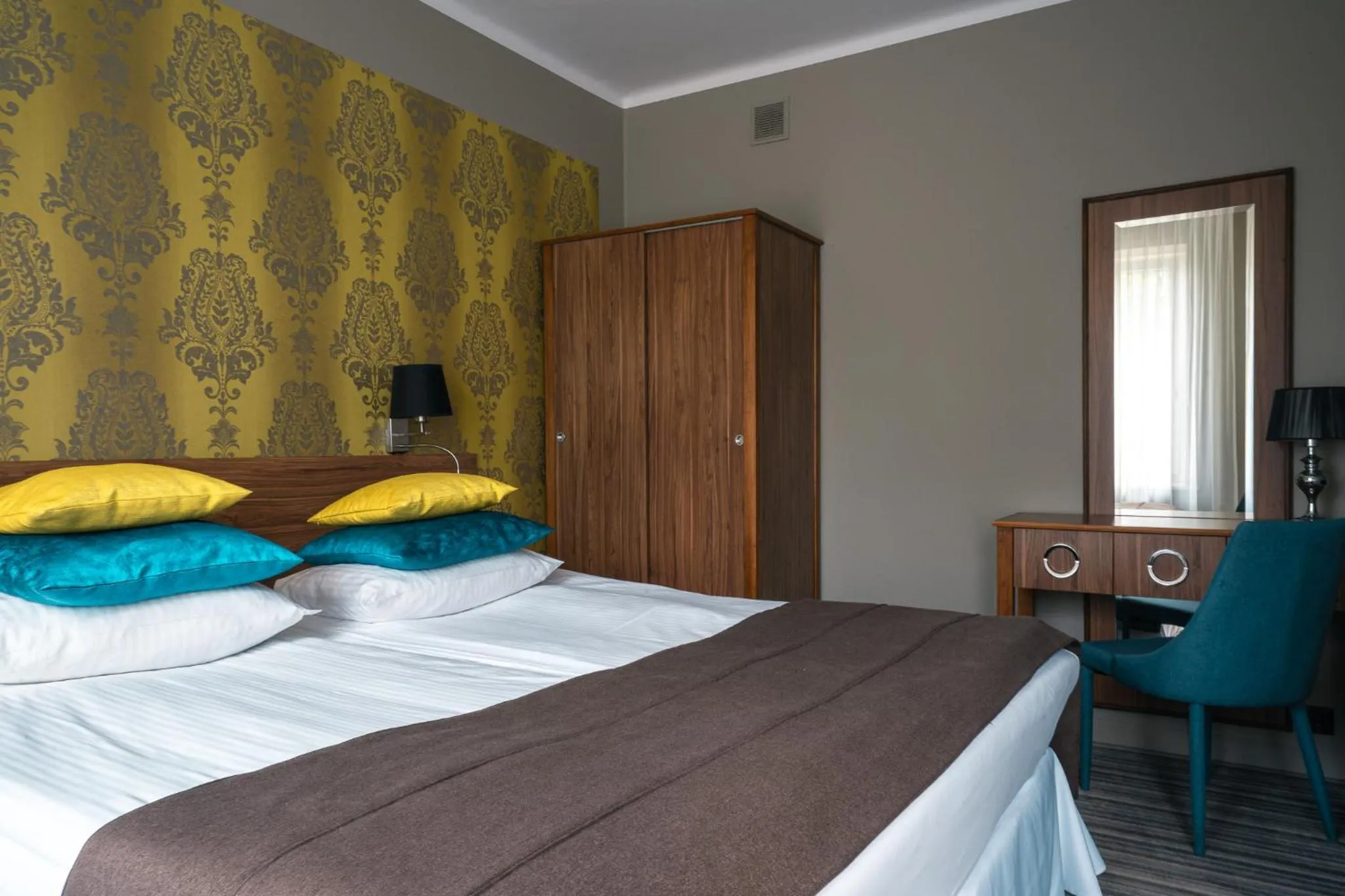 Bed in Hotel Cristal Białystok