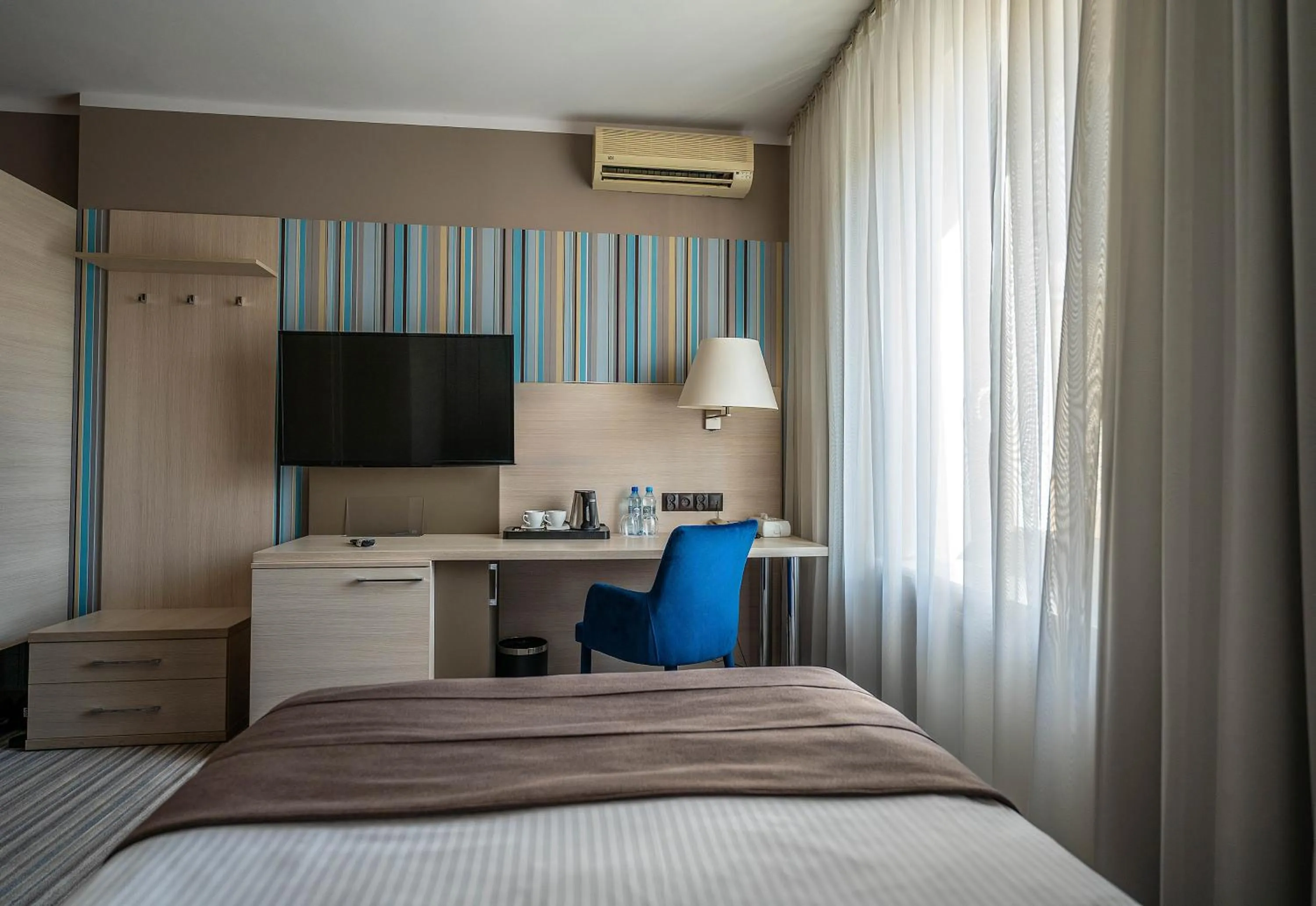 Bed in Hotel Cristal Białystok