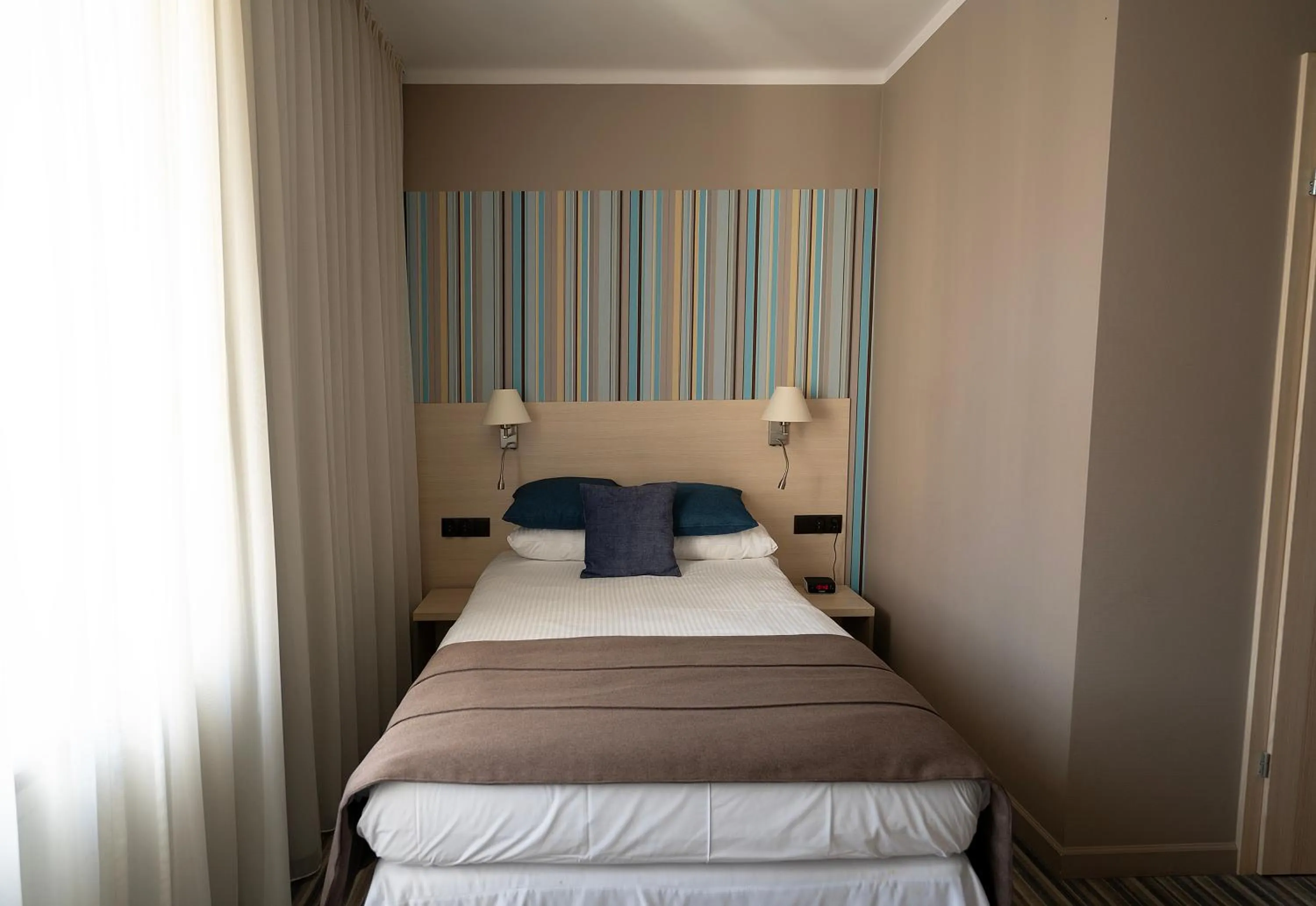 View (from property/room), Bed in Hotel Cristal Białystok