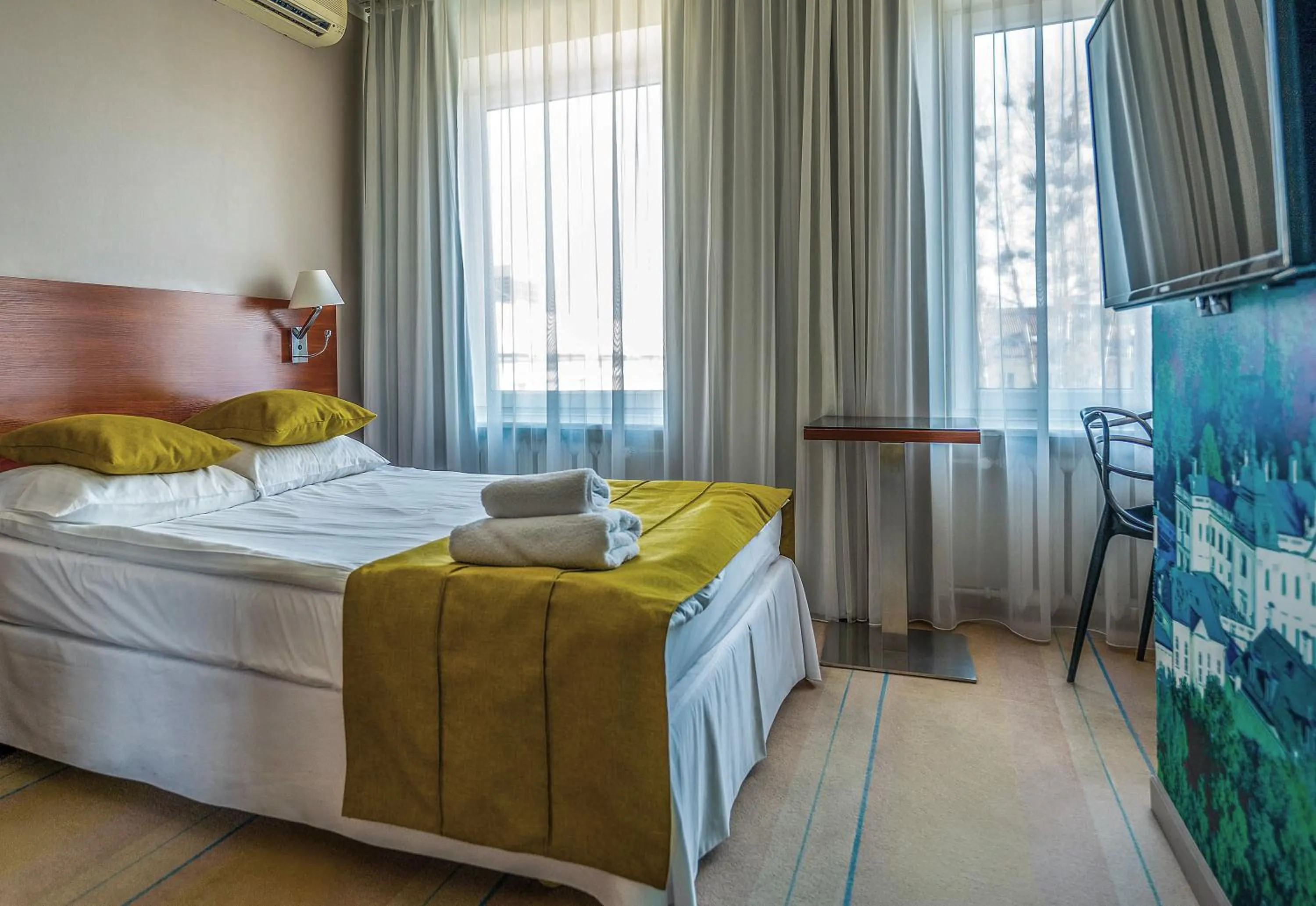 TV and multimedia, Bed in Hotel Cristal Białystok