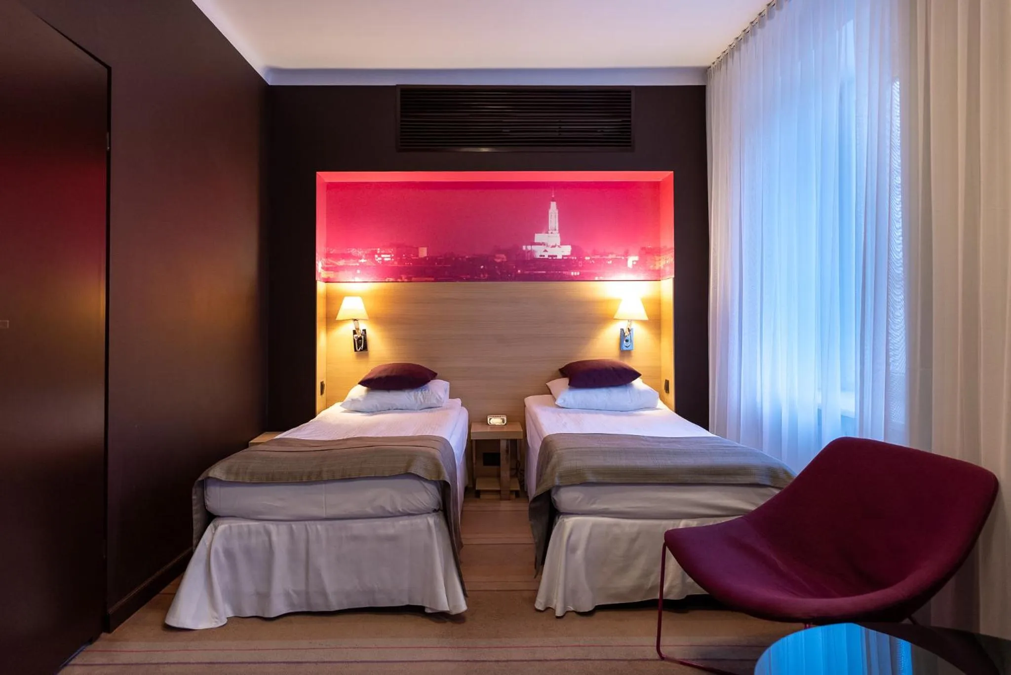 Bed in Hotel Cristal Białystok