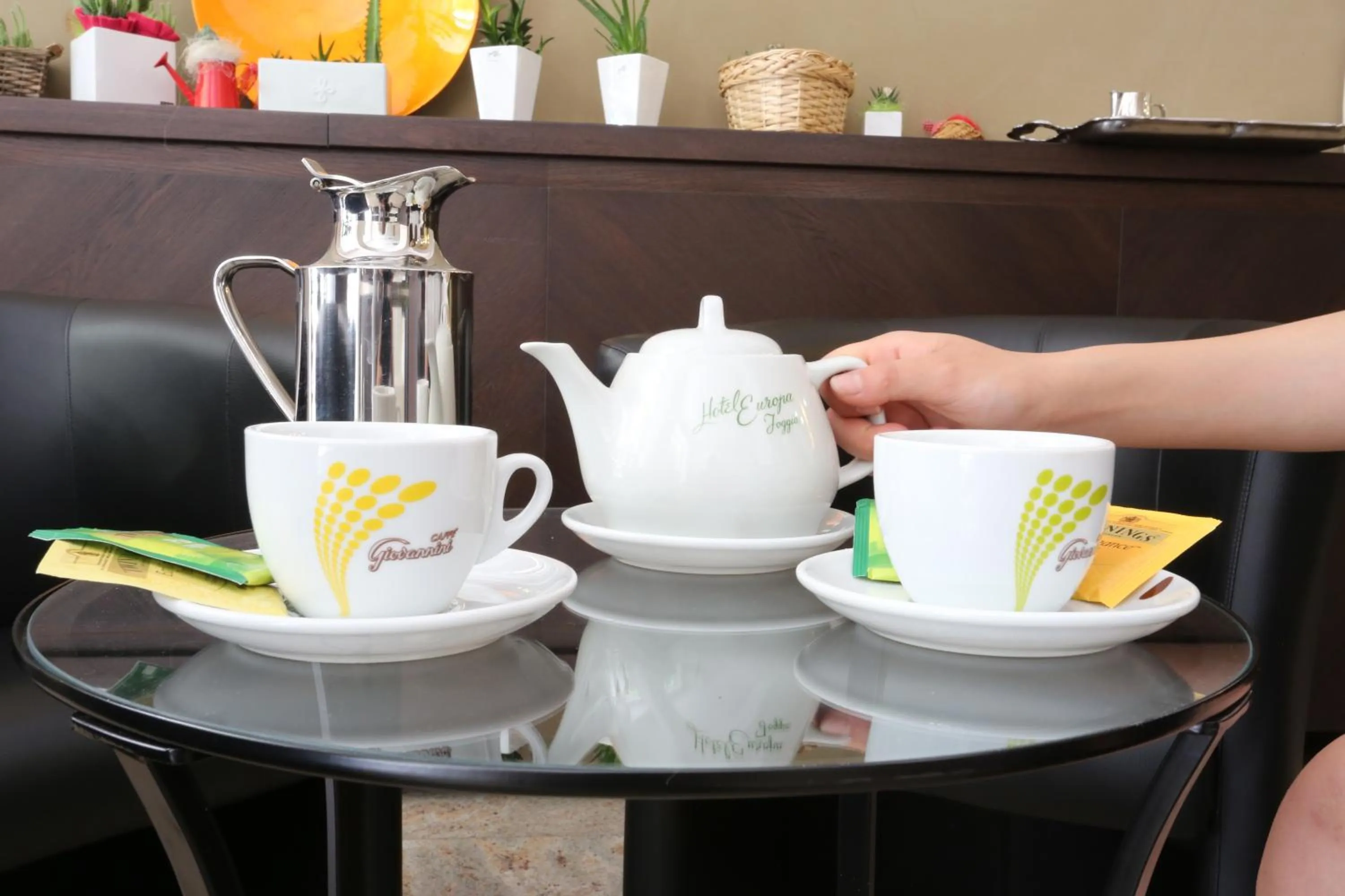 Coffee/tea facilities in Hotel Europa