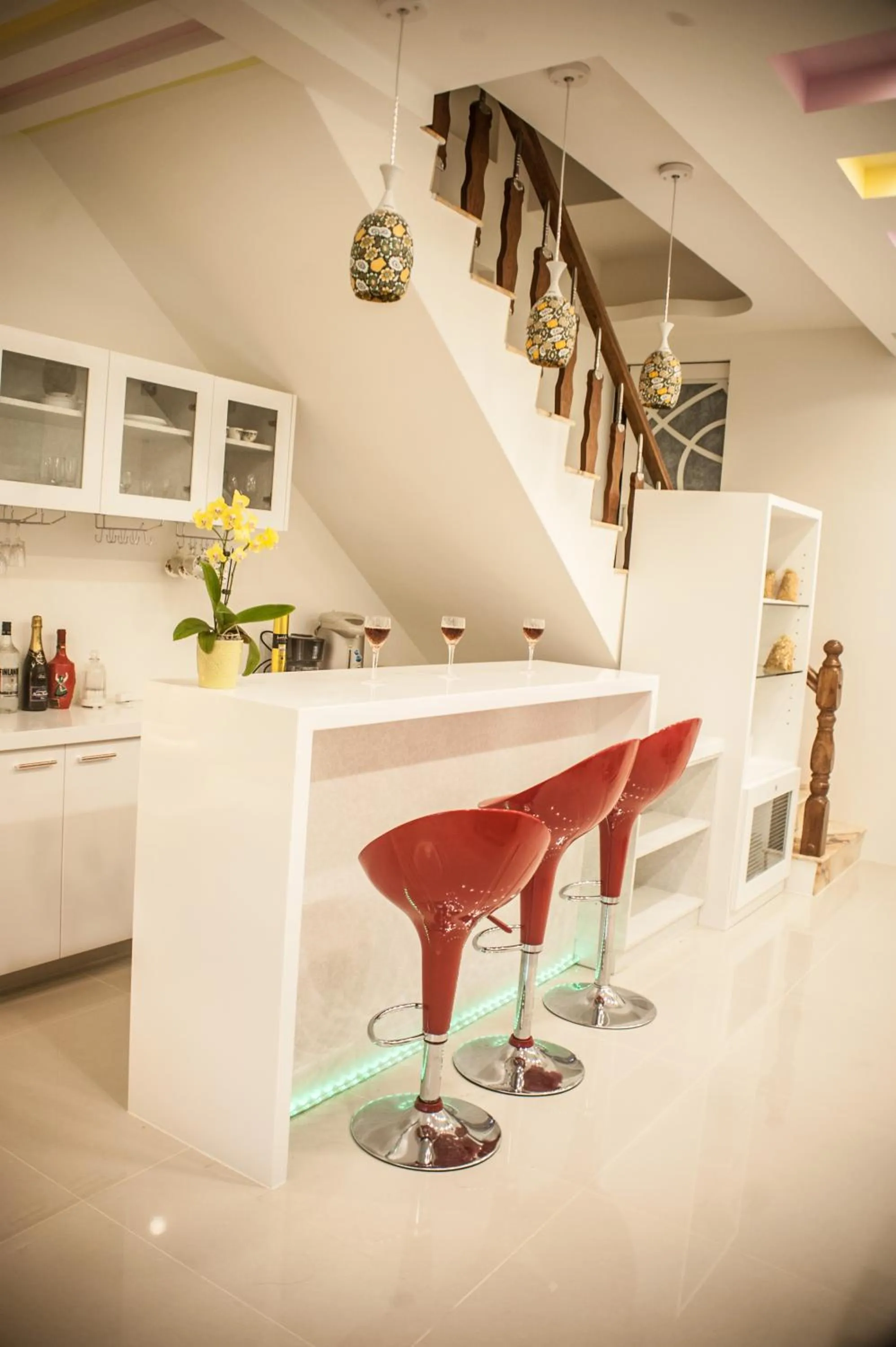 Lounge or bar in 醇境民宿市區車庫停車場