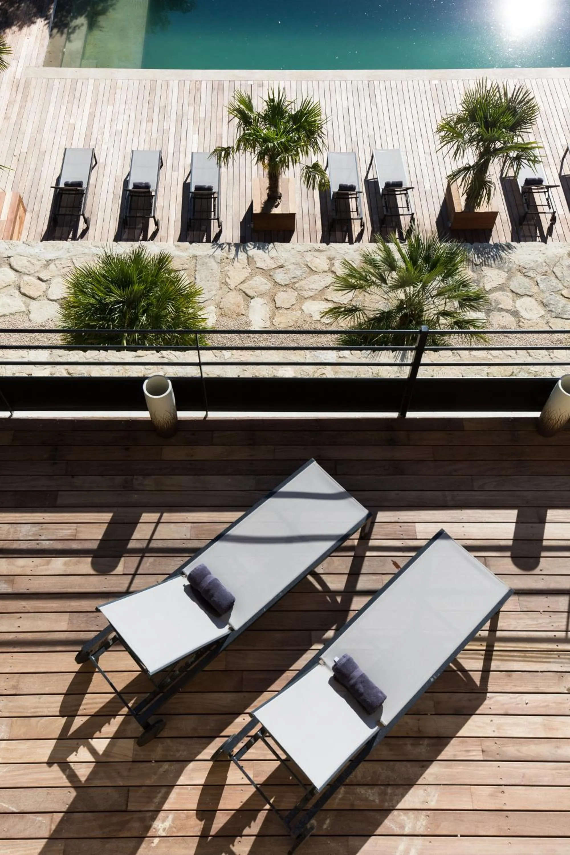 Balcony/Terrace in Hôtel La Maison de Crillon