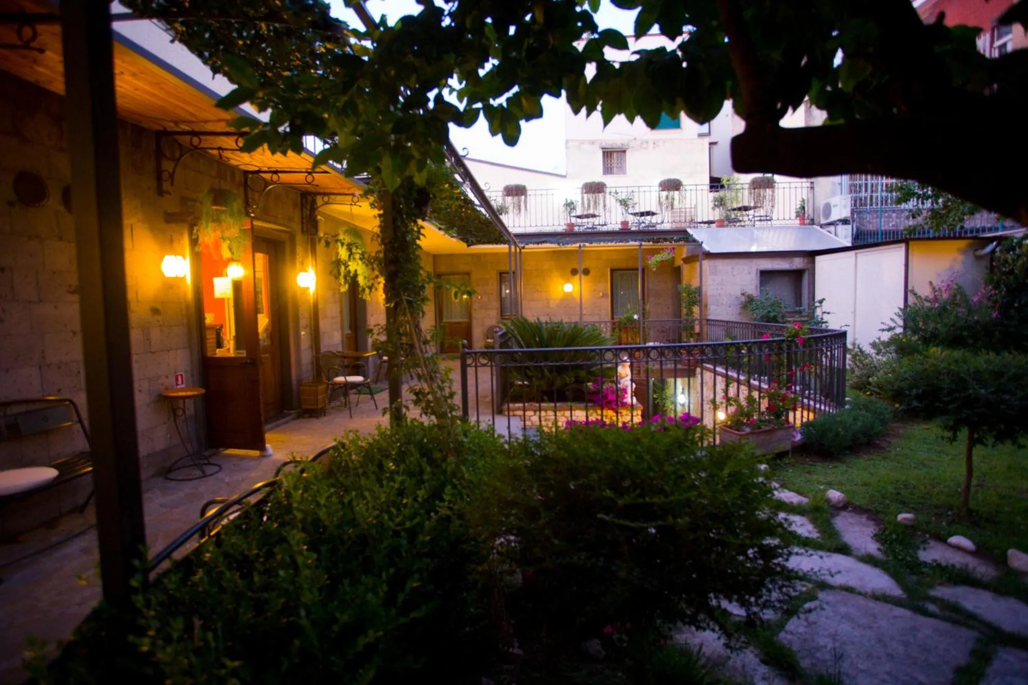 Garden in Hotel Pace