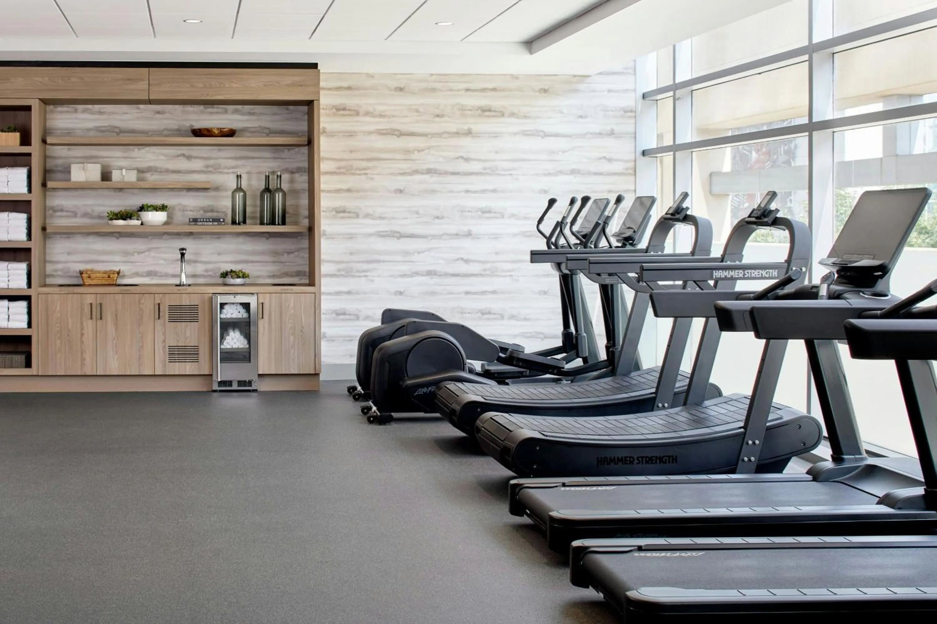 Fitness centre/facilities in The Westin Charlotte