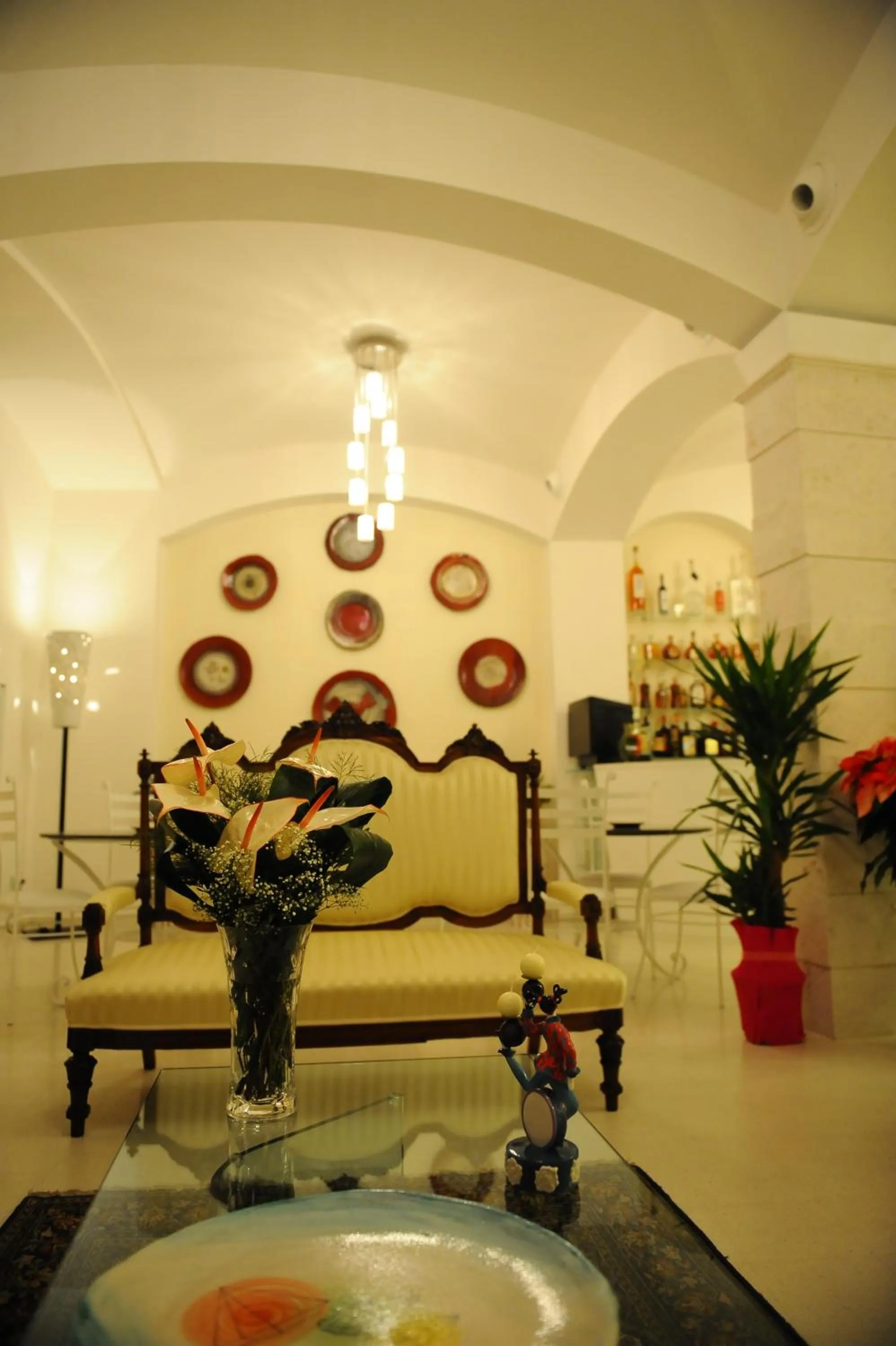 Decorative detail in Albergo Le Dodici Lune