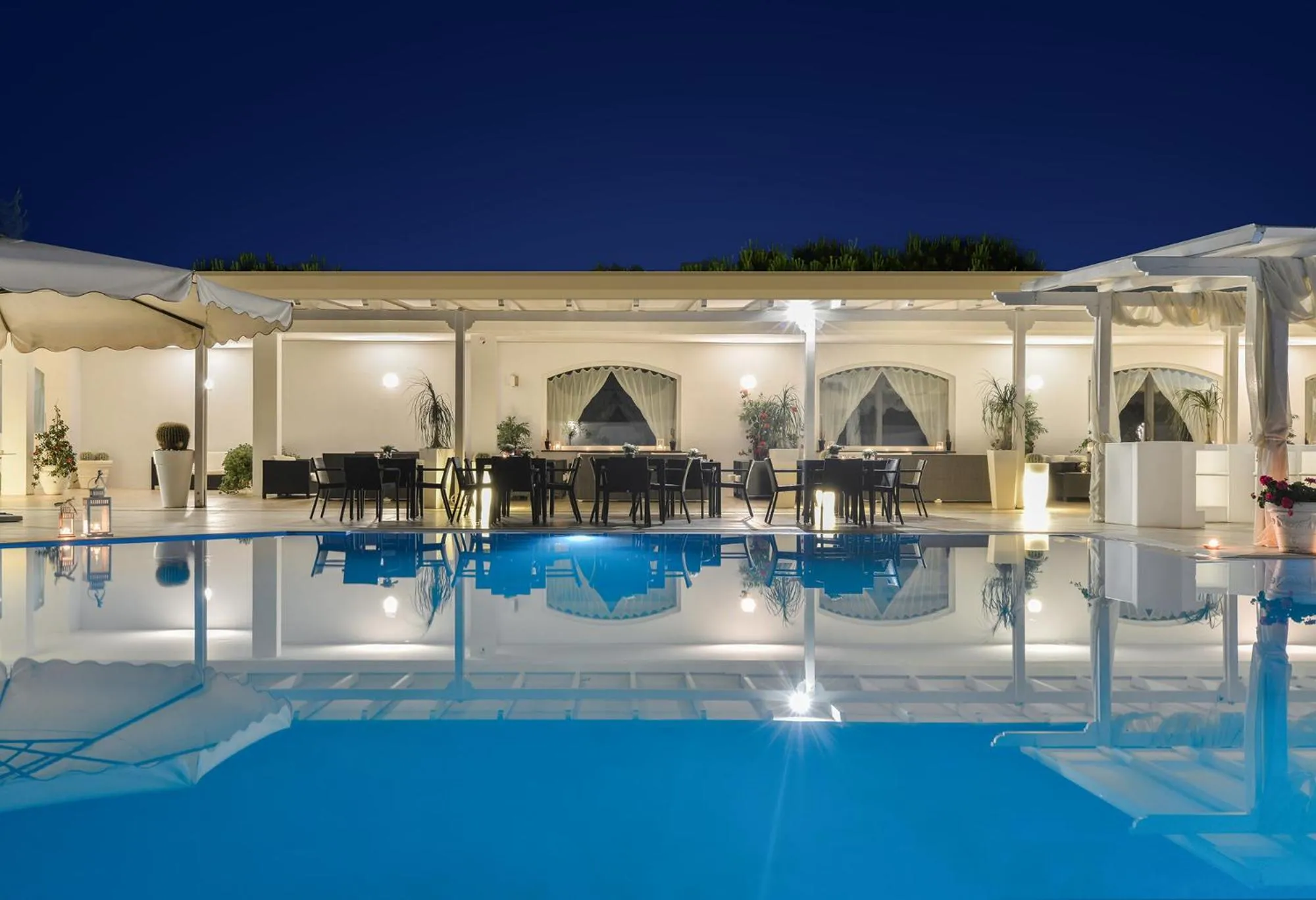 Restaurant/places to eat in Hotel Meridiana