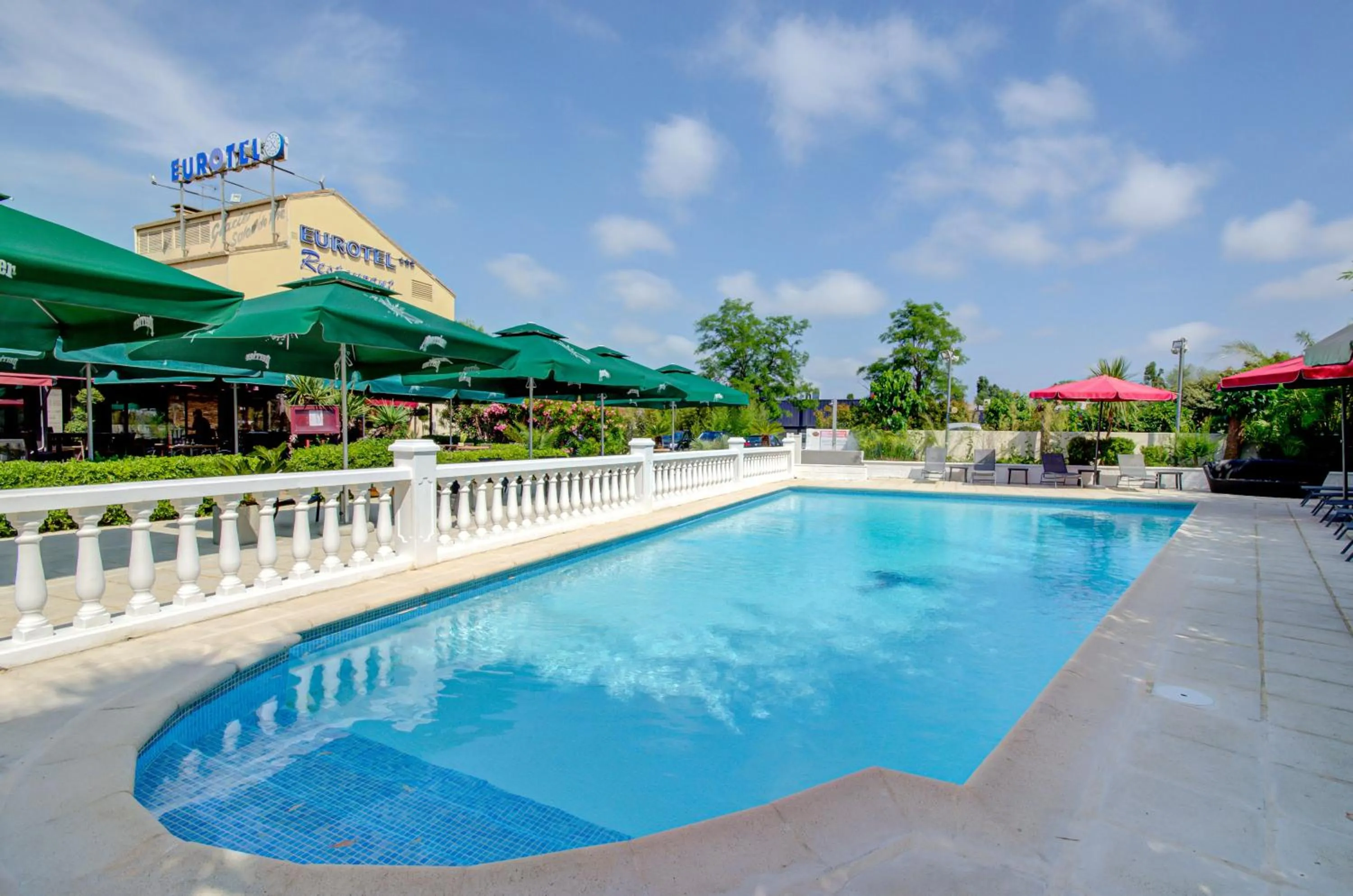 Swimming pool in Eurotel Parc Expo Airport Montpellier